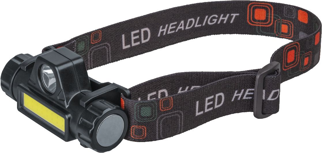 Фонарь Navigator NPT-H25-ACCU налоб.1CREE LED5Вт+1COB LED3Вт,Li-ion 1,2Ач (120/60/1)