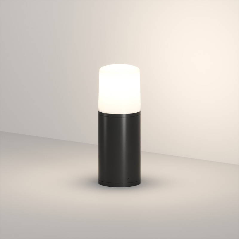 Denkirs DK9743-BK Ландшафтный уличный светильник NORD, IP65, 1хE27 LED, до 18 Вт, черный, алюминий фото