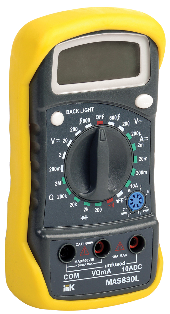 IEK Мультиметр цифровой Master MAS830L фото