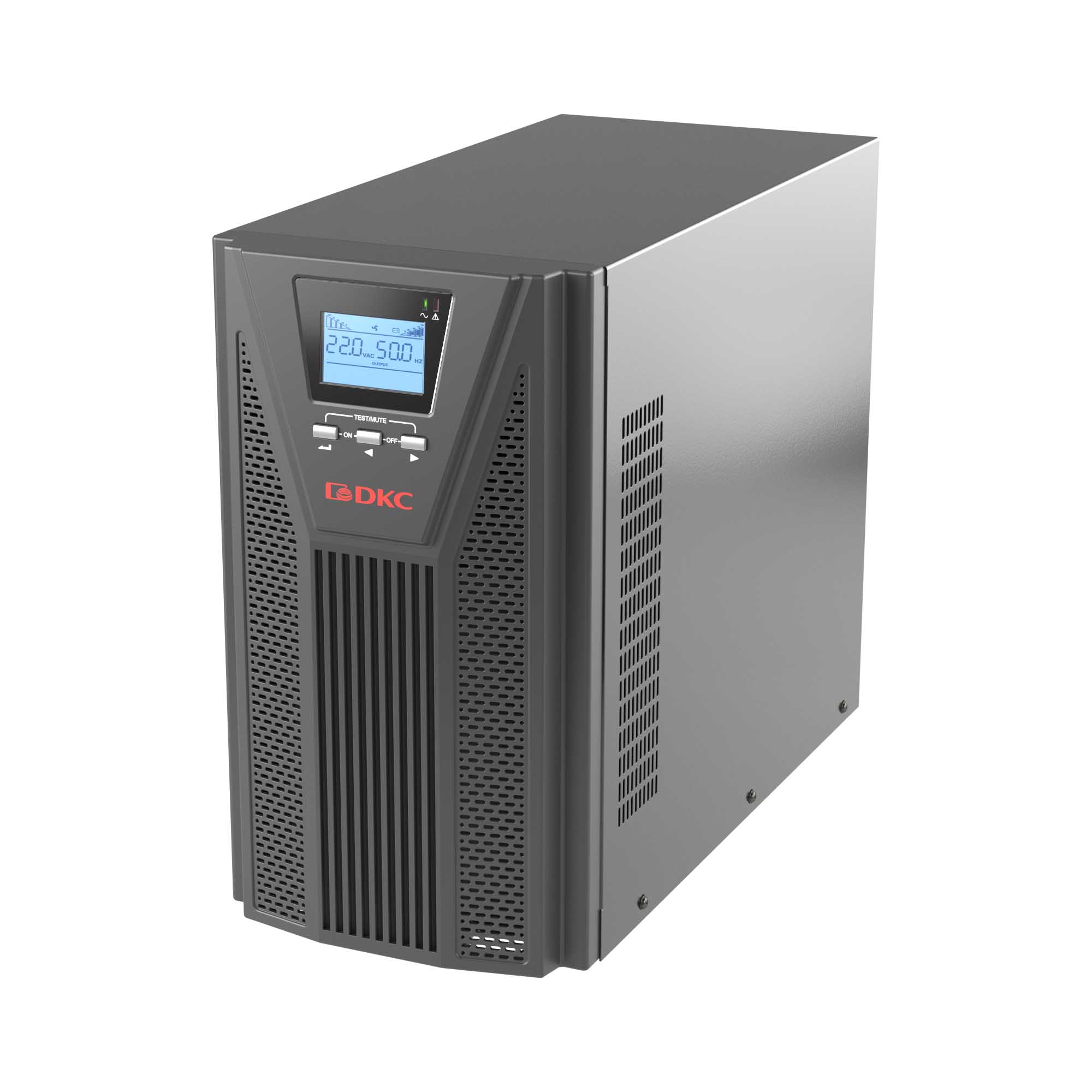 DKC Онлайн ИБП ДКС серии Small Tower, 2000 ВА/1800 Вт, 1/1, 4xSchuko, EPO, USB, RS-232, RJ45, з/у 1А, 6x7Ач фото