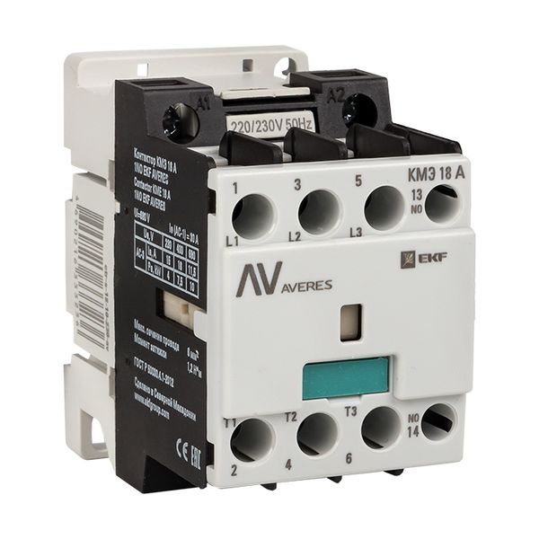 EKF Контактор КМЭ 22А 1NC 400В АС AVERES фото