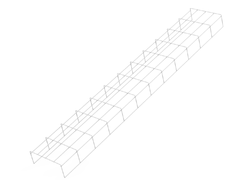 Gauss Решетка защитная для св-ка ЛПО/ДПО 1320х230х96 1/5 фото