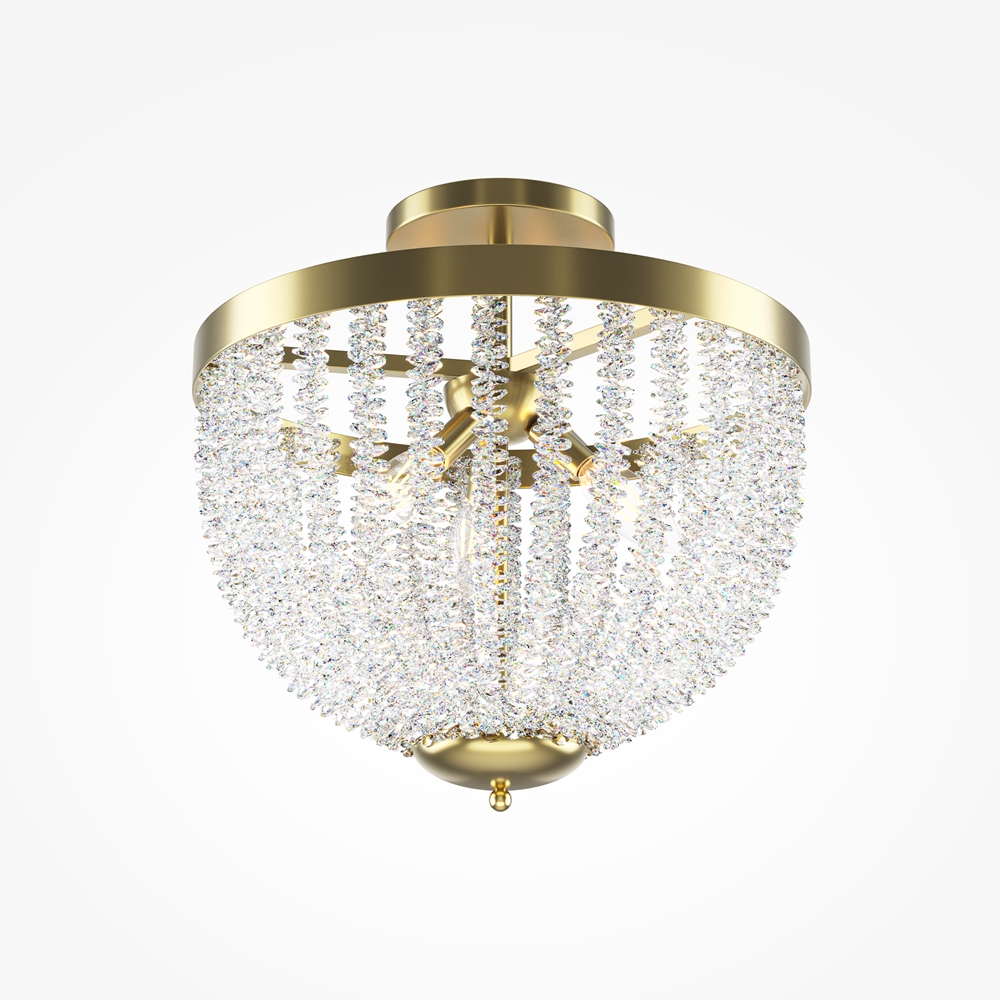 Maytoni Потолочный светильник Intrigue Латунь MOD440CL-03BS фото