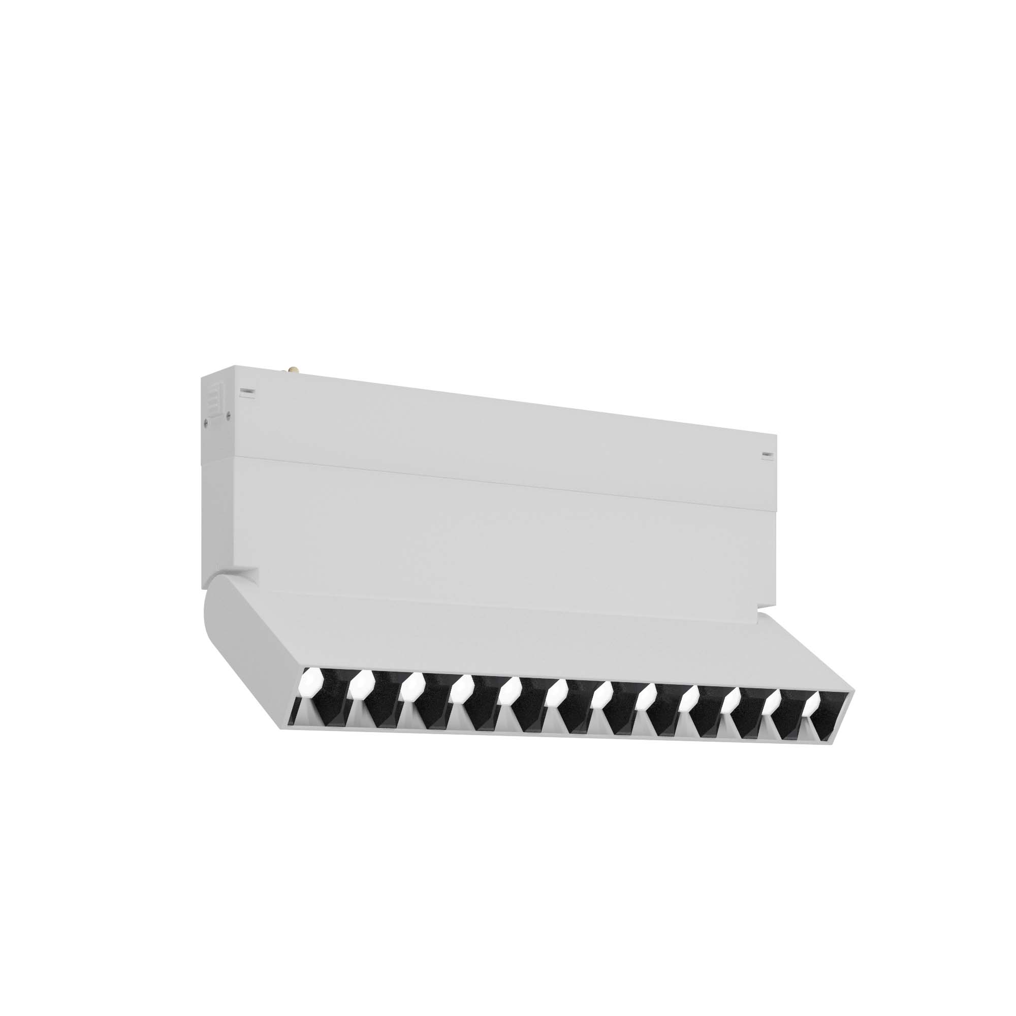 ST LUCE ST686.596.09 Св-к трек. SMART Белый LED 1*9W 3000K/4000K/5000K 700Lm Ra>90 34° IP20 L258xW26xH137 22 фото