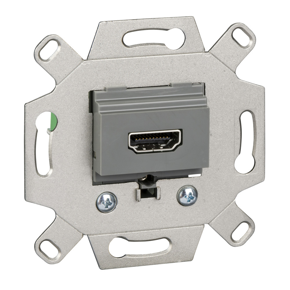Schneider Electric M-Trend Механизм на суппорте HDMI одинарный (MTN4583-0000) фото