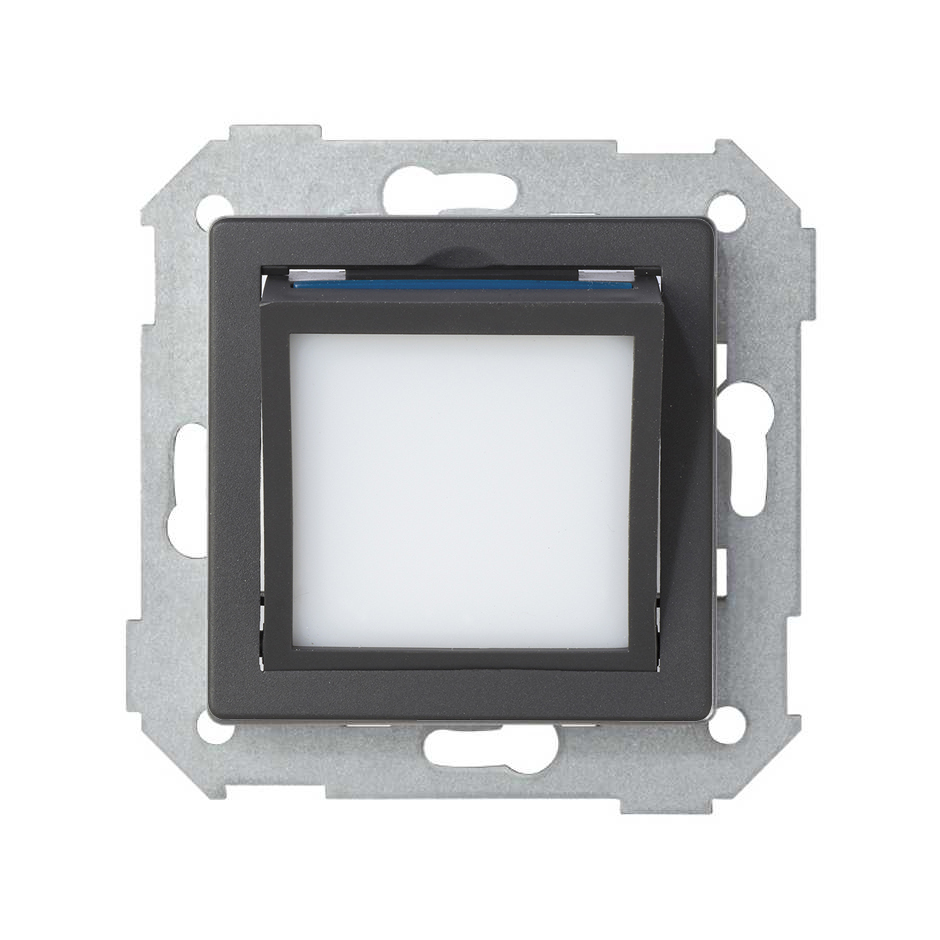 Simon 82 Графит Накладка на ориентационный led-светильник, S82,82Нат фото