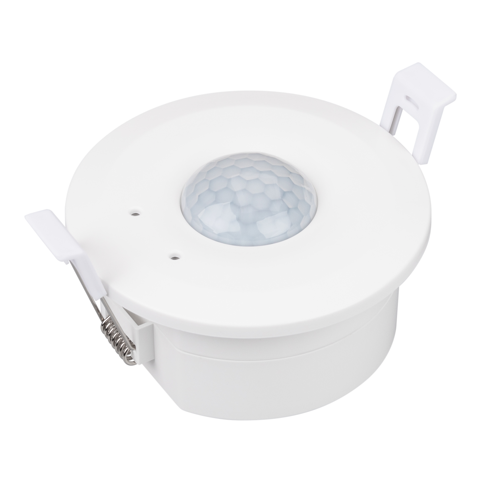 Arlight INTELLIGENT Датчик движения SMART-0-10V-1001-14-62-IN White (230V, 1x4A, Relay, PIR, 2.4G) (IARL, IP20 Пластик, 5 лет) фото