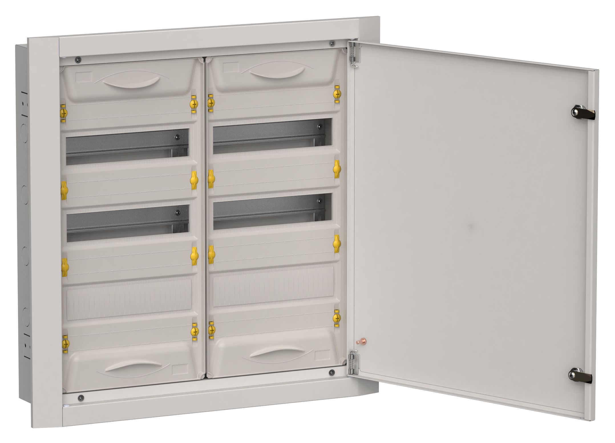 IEK TITAN 5 Корпус мет. ЩРв-72 (2х36) 630х625х130 IP31 сер фото