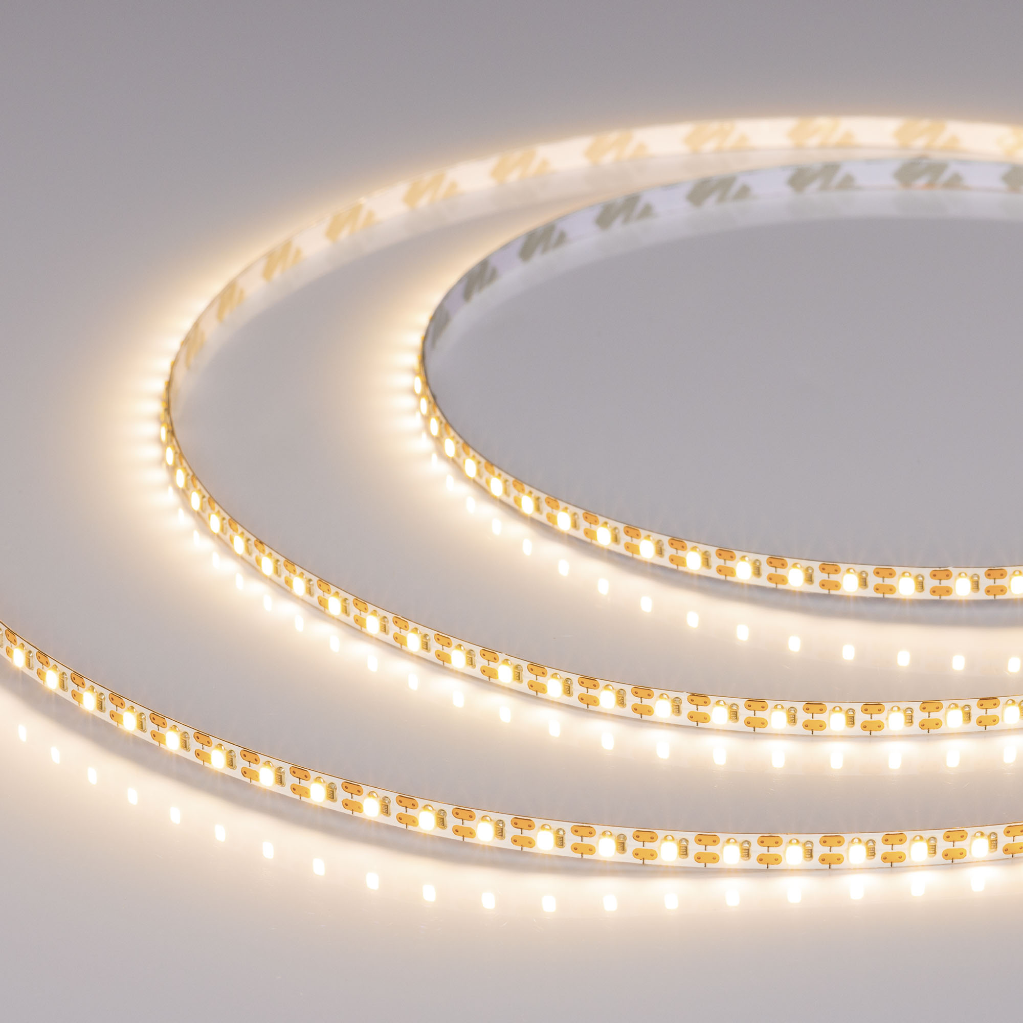 Arlight Лента FC-M160-4mm 24V Warm3500-CX1 (10 W/m, IP20, 5m) (резка 1 светодиод) фото