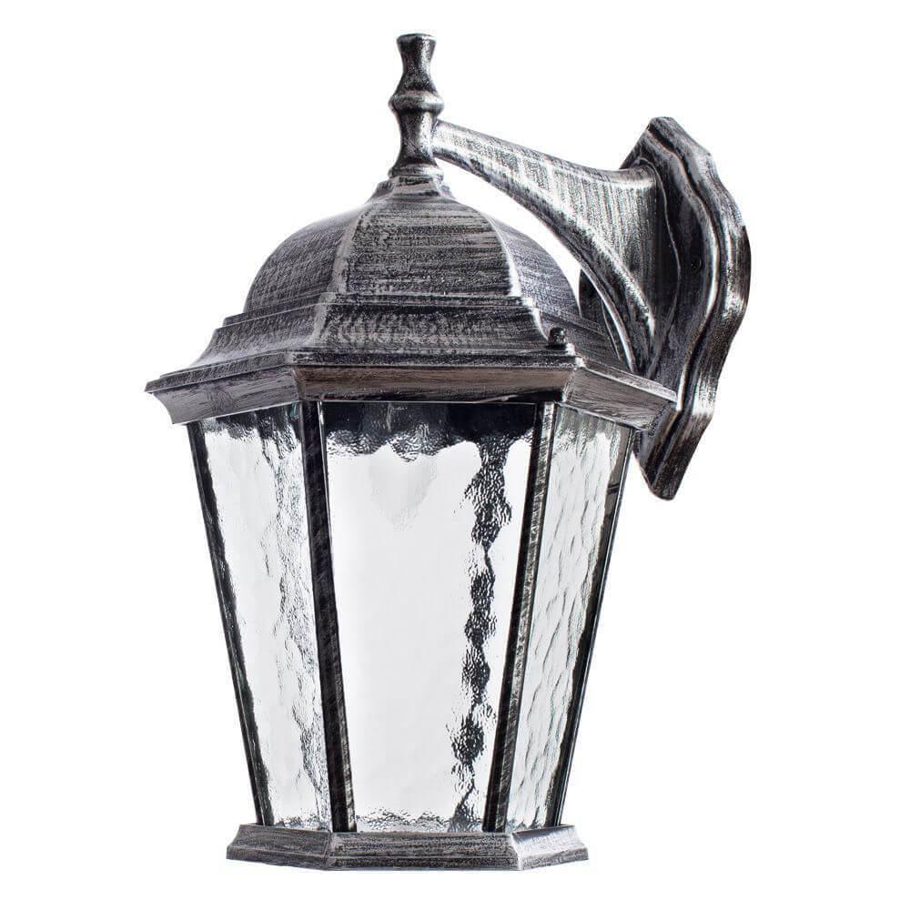 Arte Lamp Genova Серый/Прозрачный Светильник уличный настенный 1x75W E27 фото