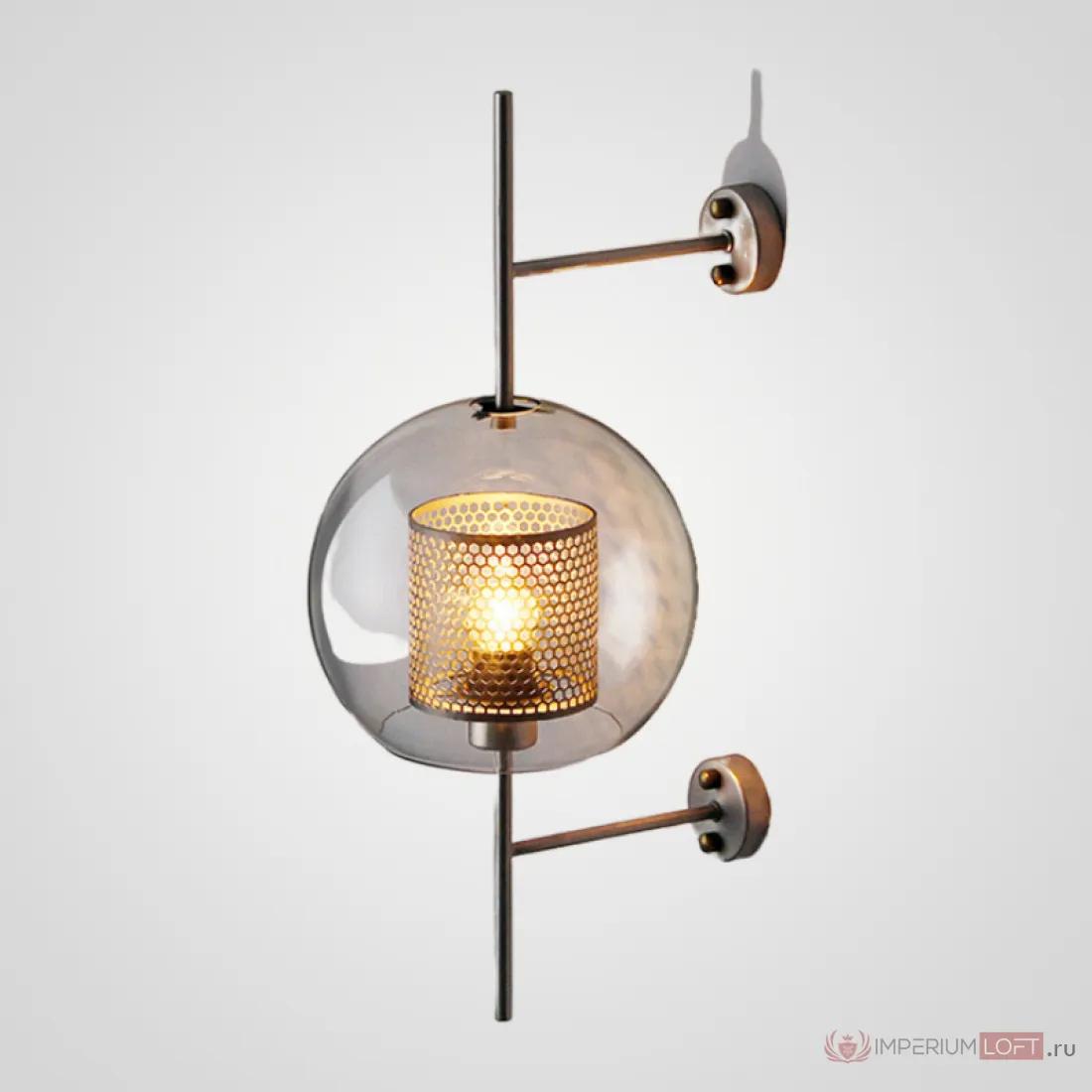 ImperiumLoft Настенный светильник CATCH WALL ball D58 stell фото