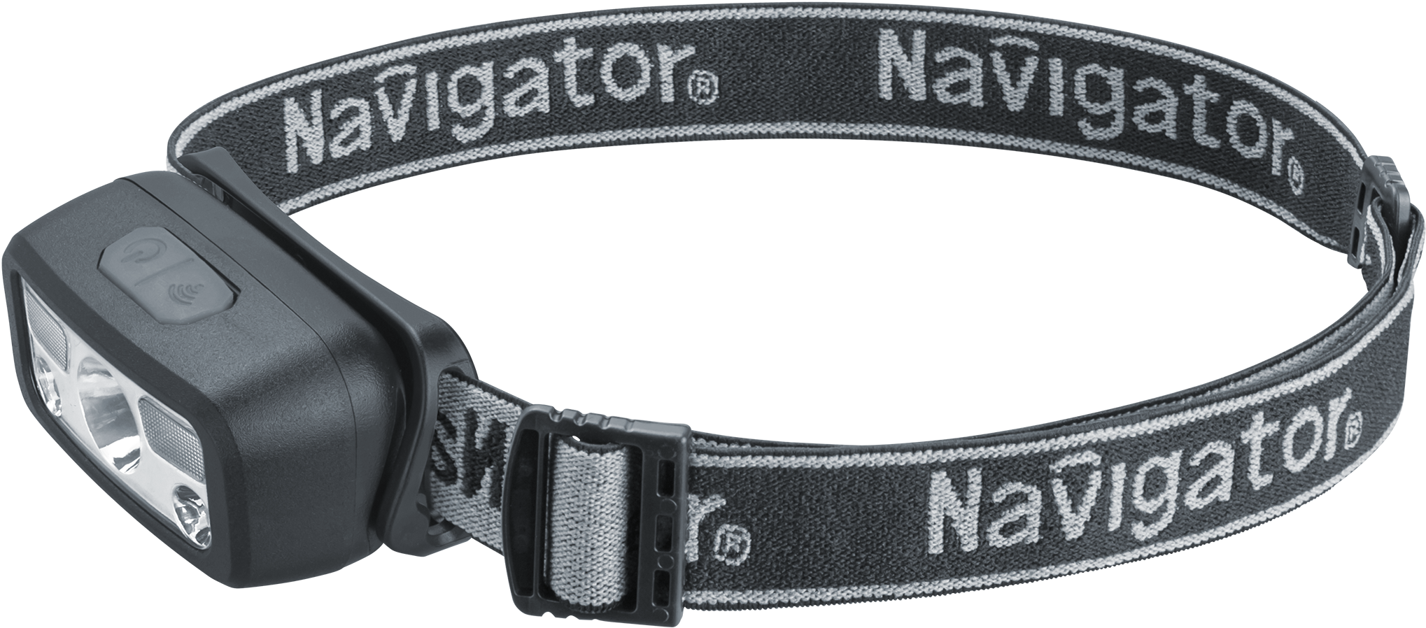 Фонарь Navigator NPT-H45-ACCU налоб 1LEDx3Вт+4SMDб,+2SMDкр,5реж,Li-ion0.4