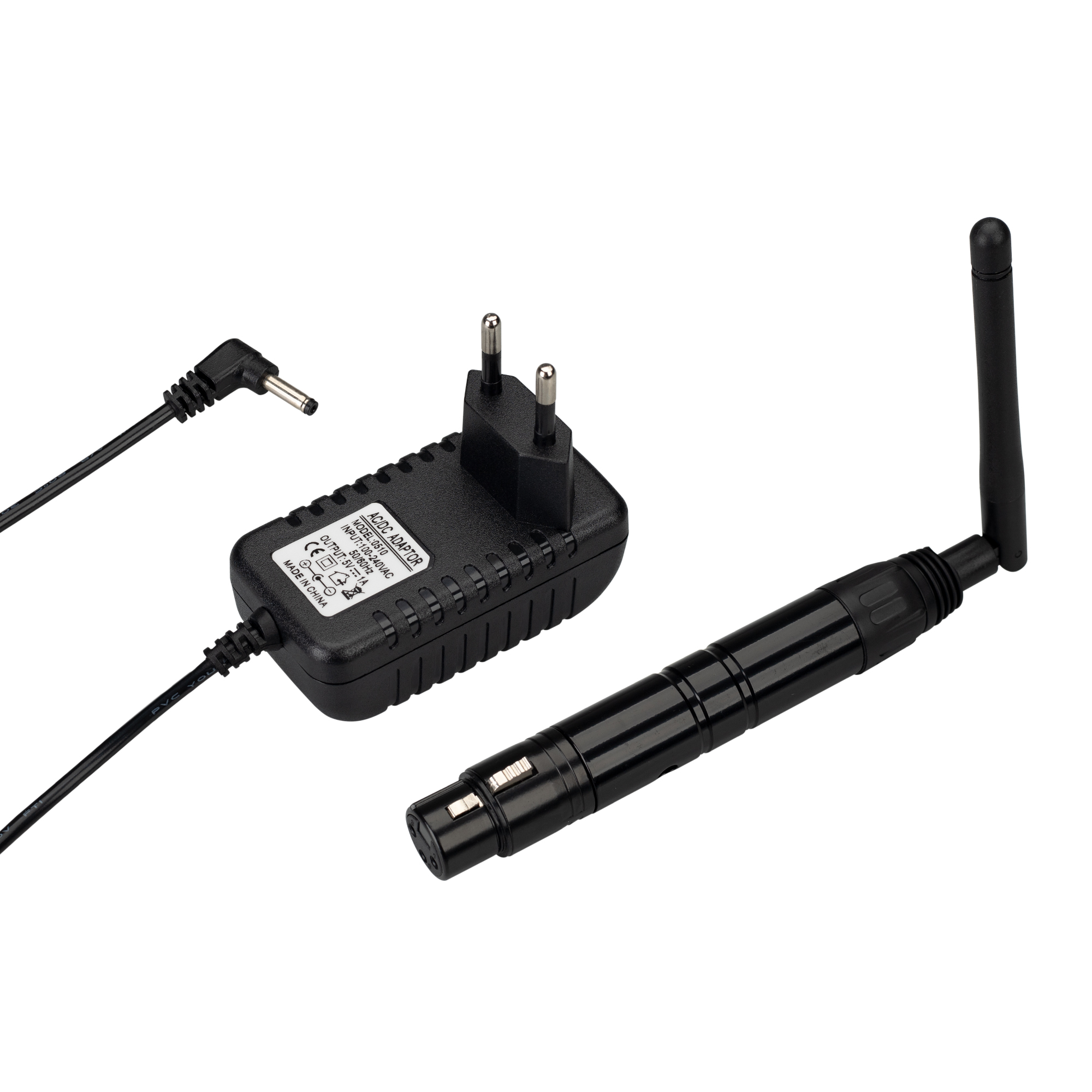 Arlight Усилитель SMART-DMX-Receiver Black (5V, XLR3 Male, 2.4G) (IP20 Металл, 5 лет) фото