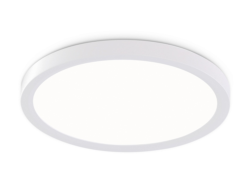 Ambrella Светильник светодиодный ультратонкий FZ1903 WH белый IP54 20W 3000K-6500K CCT-переключатель D300*25 (Без ПДУ) фото