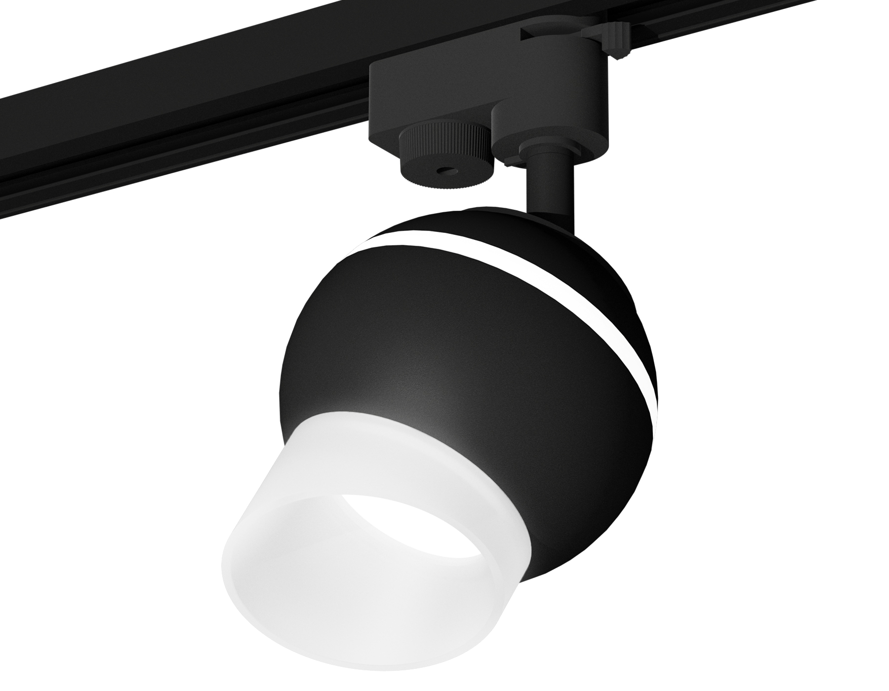 Ambrella Комплект трекового светильника XT1102073 SBK/FR черный песок/белый матовый MR16 GU5.3 LED 3W 4200K (A2521, C1102, N7175) фото