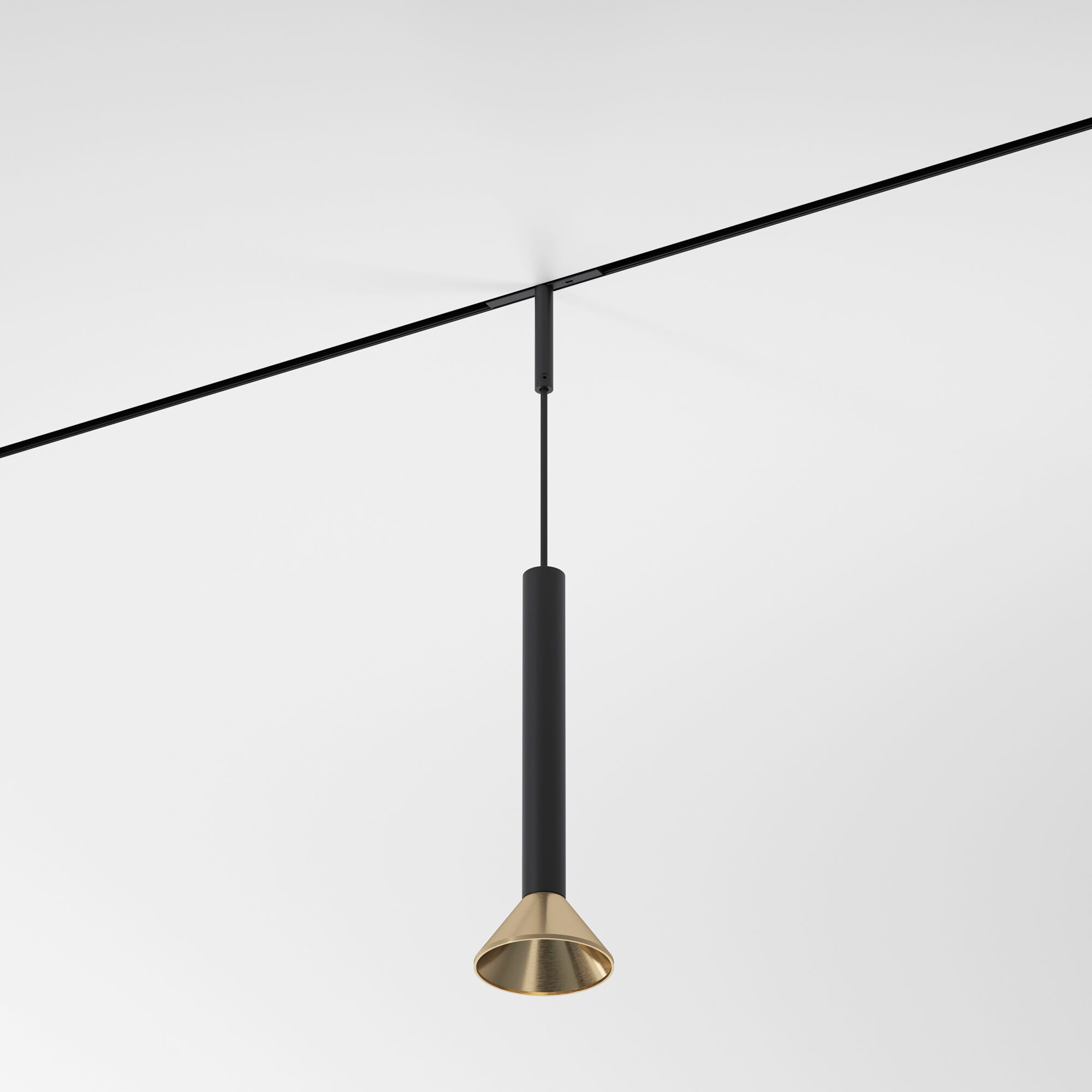 Elektrostandard Mini Magnetic Трековый светильник 3W 3000K (черный/латунь) 85164/01 фото