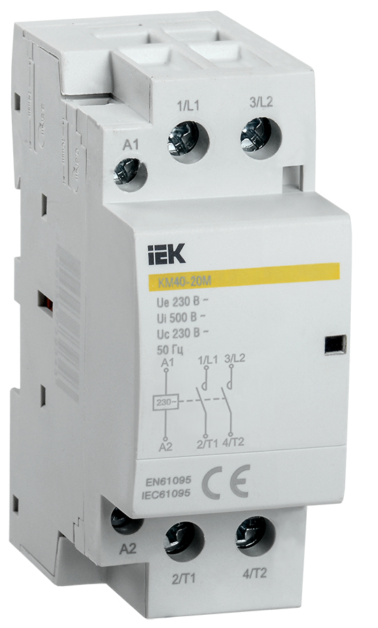 IEK KARAT Контактор модульный КМ63-11М AC фото