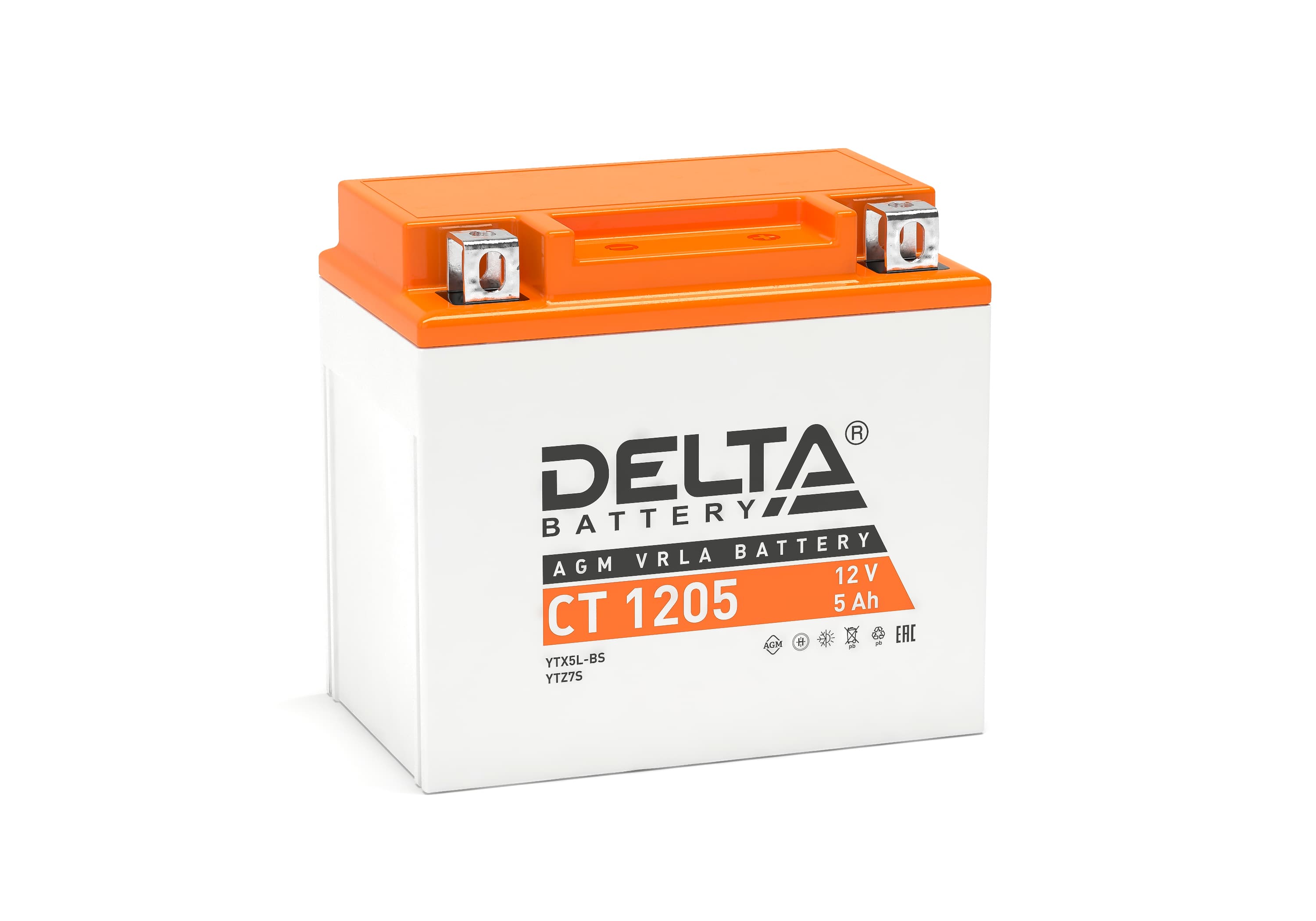 Delta Аккумулятор CT 1205 (12V/5Ah) фото
