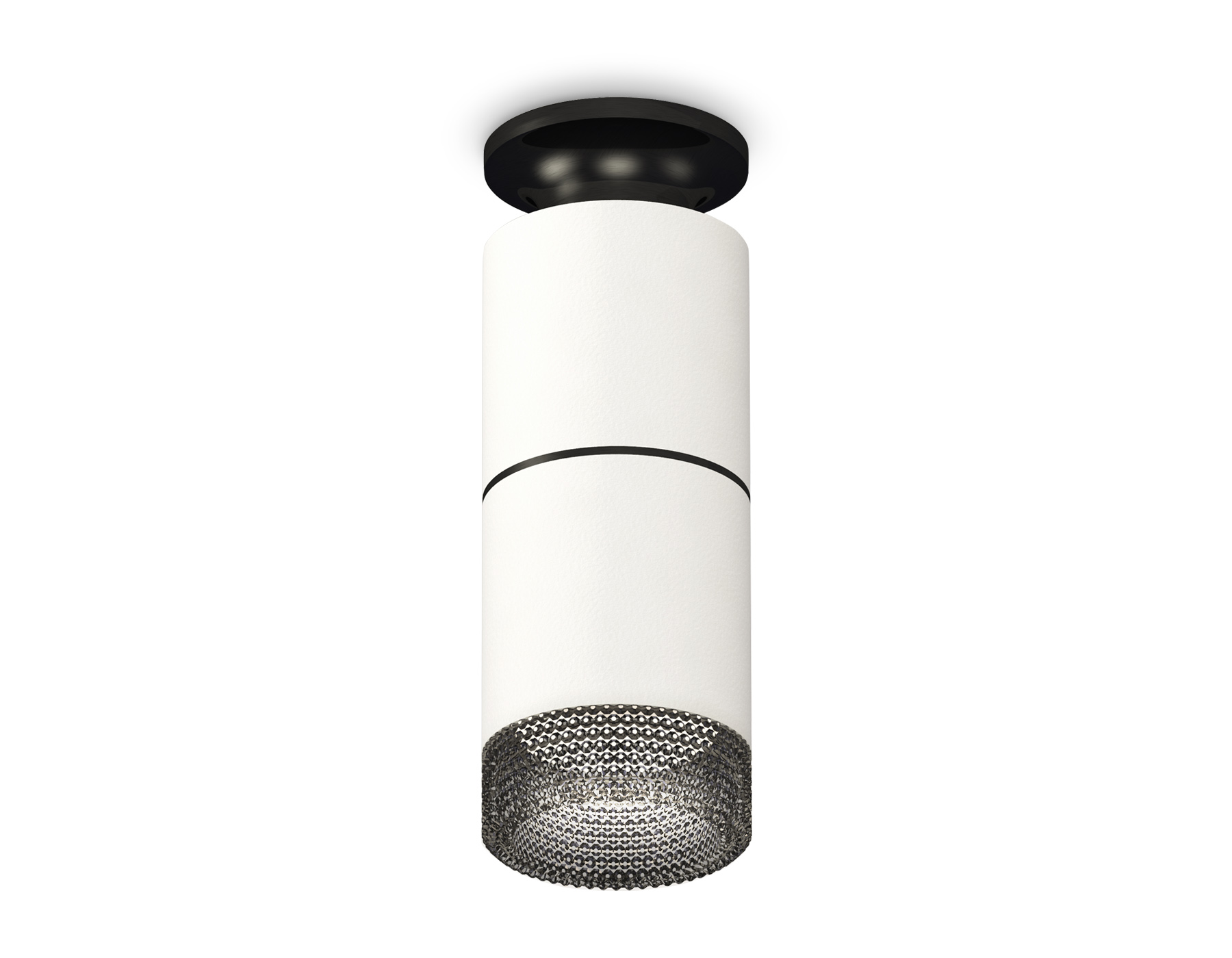 Ambrella Комплект накладного светильника XS6301222 SWH/PBK/BK белый песок/черный полированный/тонированный MR16 GU5.3 (N6902, C6301, A2061, N6151) фото