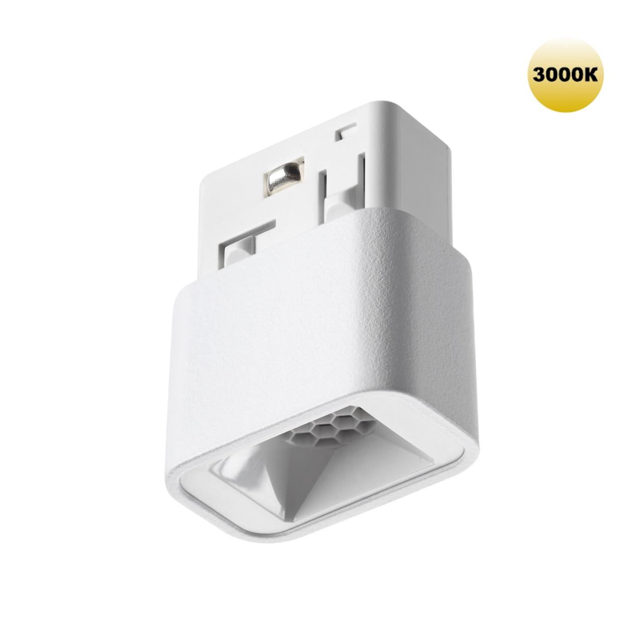 Novotech 359512 SHINO NT24 164 белый Трековый светильник для низковольтного шинопровода IP20 LED 3W 48V 3000K 120Лм FLUM фото