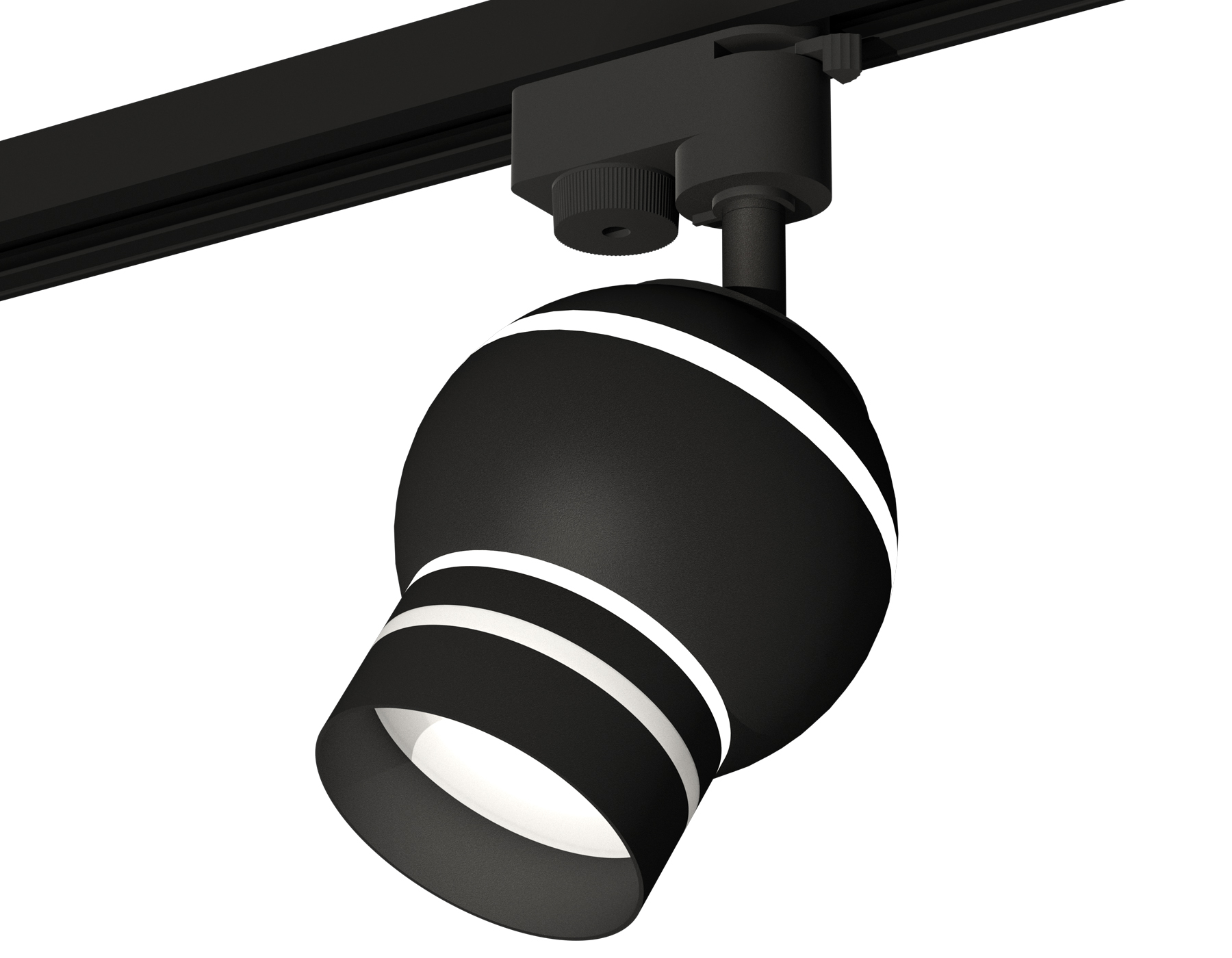 Ambrella Комплект трекового светильника XT1102065 SBK/FR черный песок/белый матовый MR16 GU5.3 LED 3W 4200K (A2521, C1102, N7142) фото