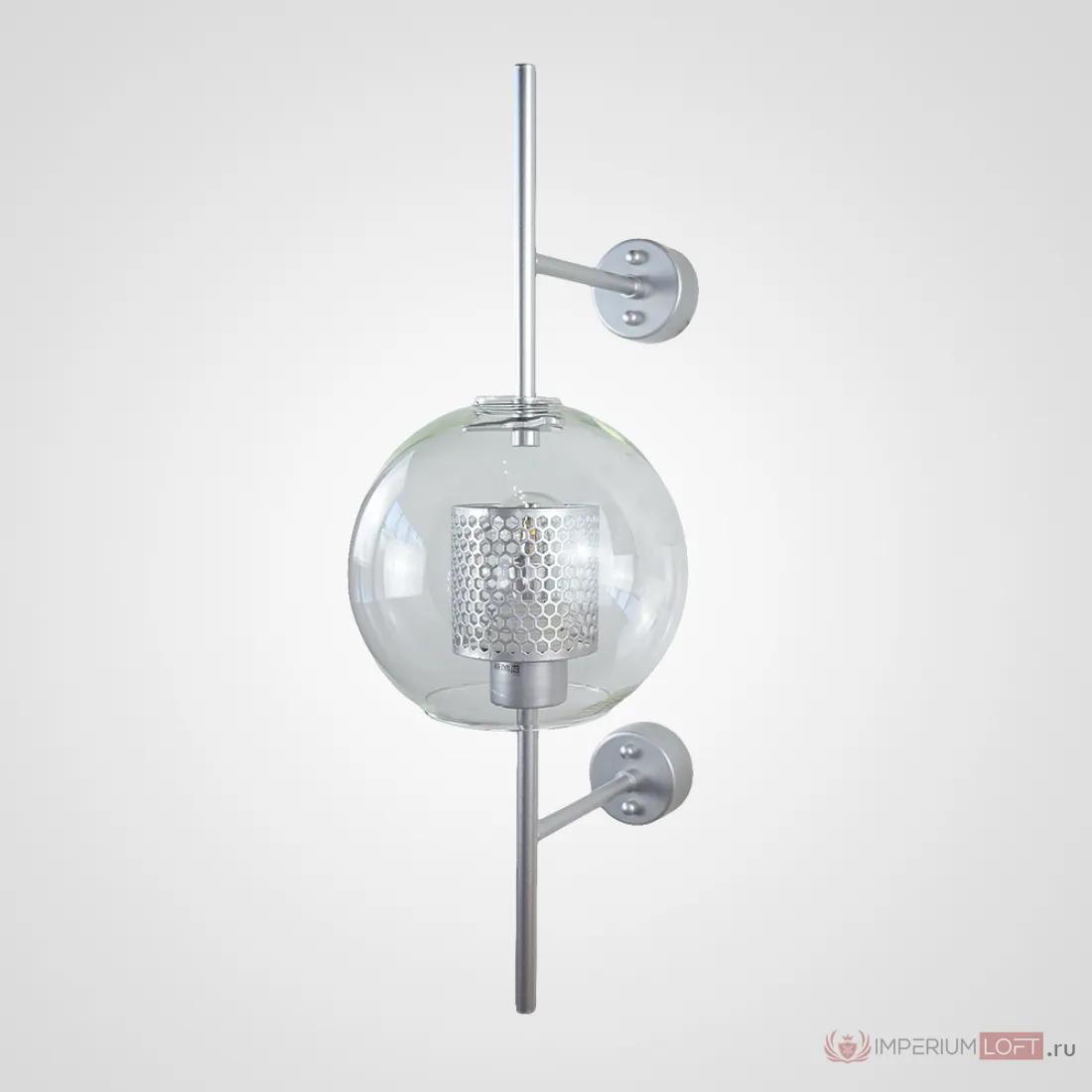 ImperiumLoft Настенный светильник CATCH WALL ball D55 steel фото