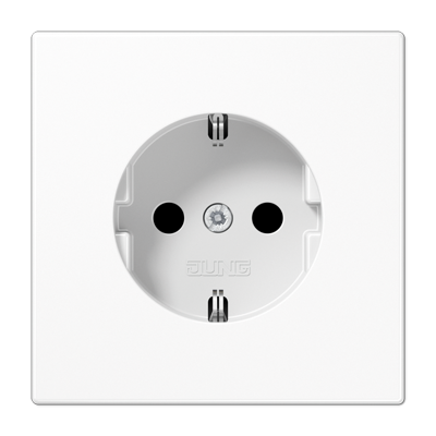 JUNG Розетка штепсельная Schuko 16A, 250V с защитой от детей фото