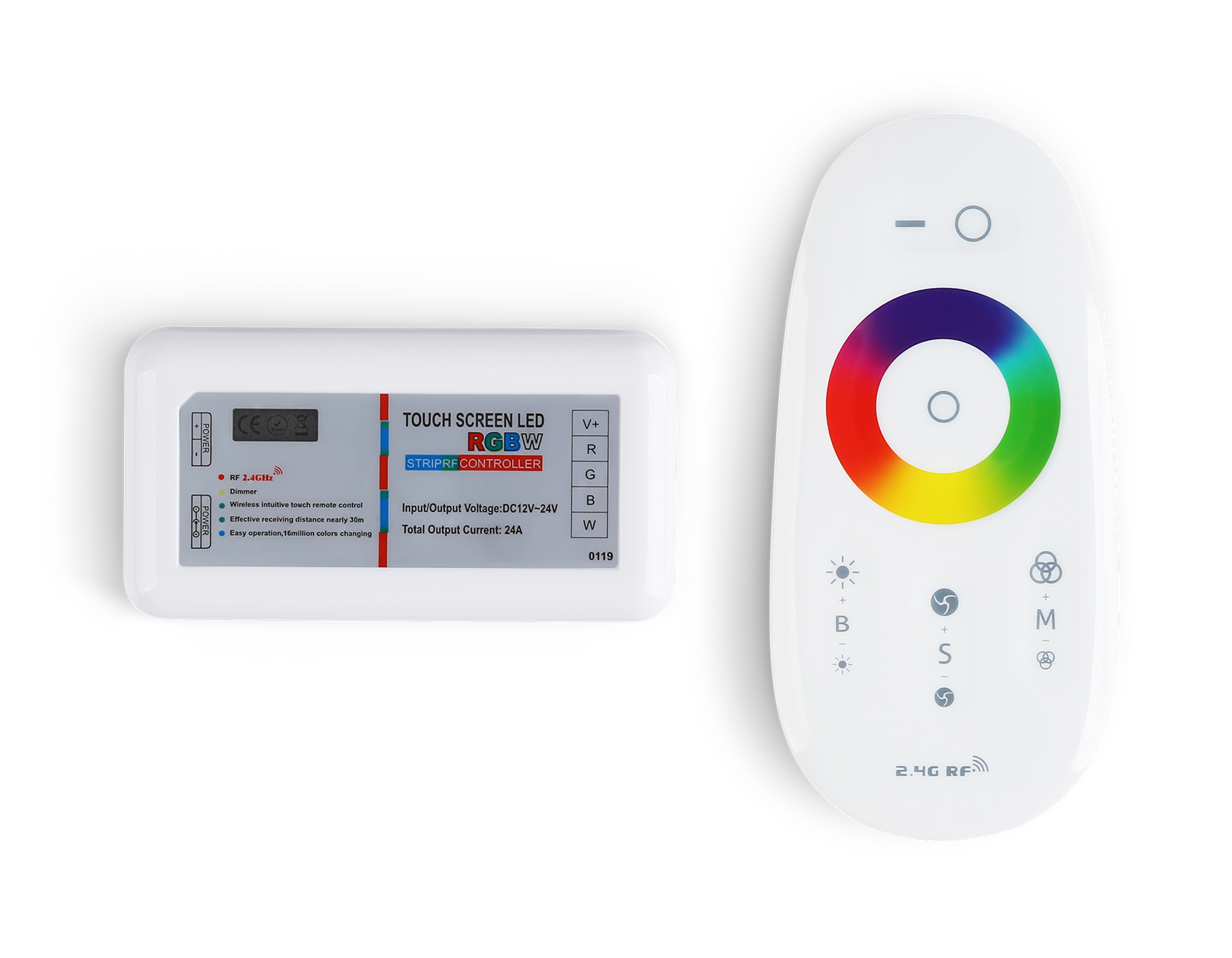 Ambrella Контроллер для светодиодных лент RGB/RGBW с сенсорным радио пультом 2.4G GS11451 фото