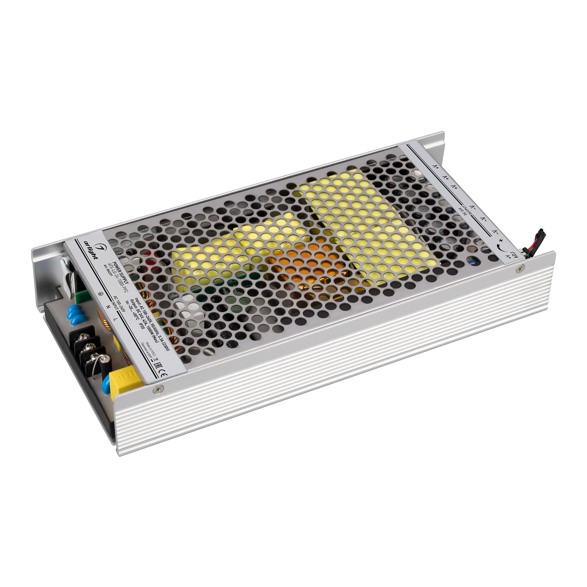 Arlight Блок питания ATS-LG-24-1000-PFC (24V, 42A, 1000W) (IP20 Сетка, 5 лет) фото