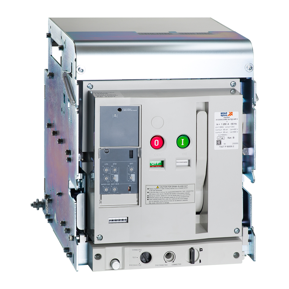 КЭАЗ Выключатель автоматический OptiMat A-1000-S2-3P-85-D-MR7.0-F-C2200-M0-P01-S1-03. фото