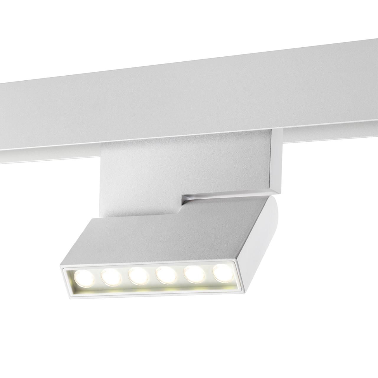 Novotech 359493 SHINO NT24 000 белый Трековый низковольт. св-к диммир. со сменой цв.температуры, пульт ДУ/Tuya Smart Life IP20 LED 12W 48V 3000-6500K фото