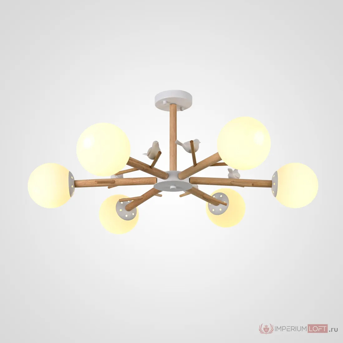 ImperiumLoft Подвесная люстра FINCH 6 фото