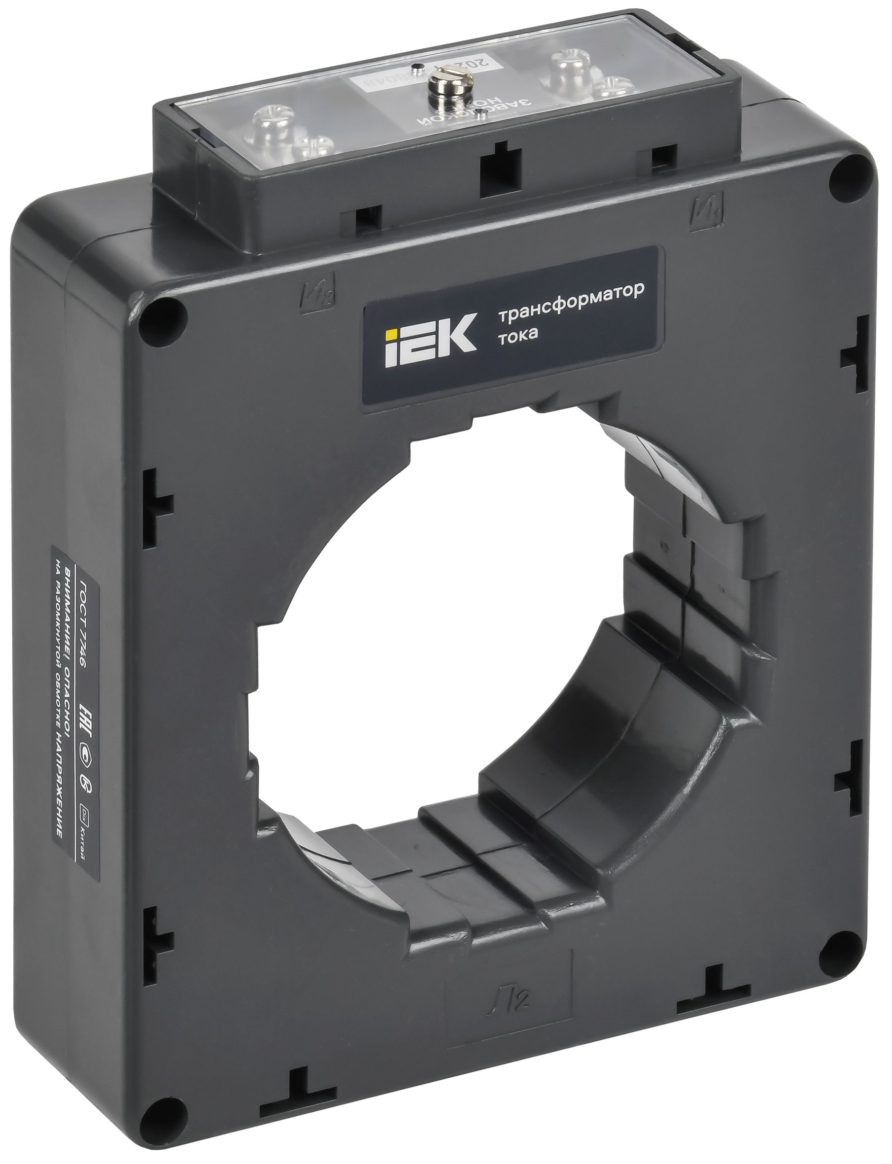 IEK Трансформатор тока ТТИ-85 800/5А 15ВА класс 0,5 МПИ08 фото