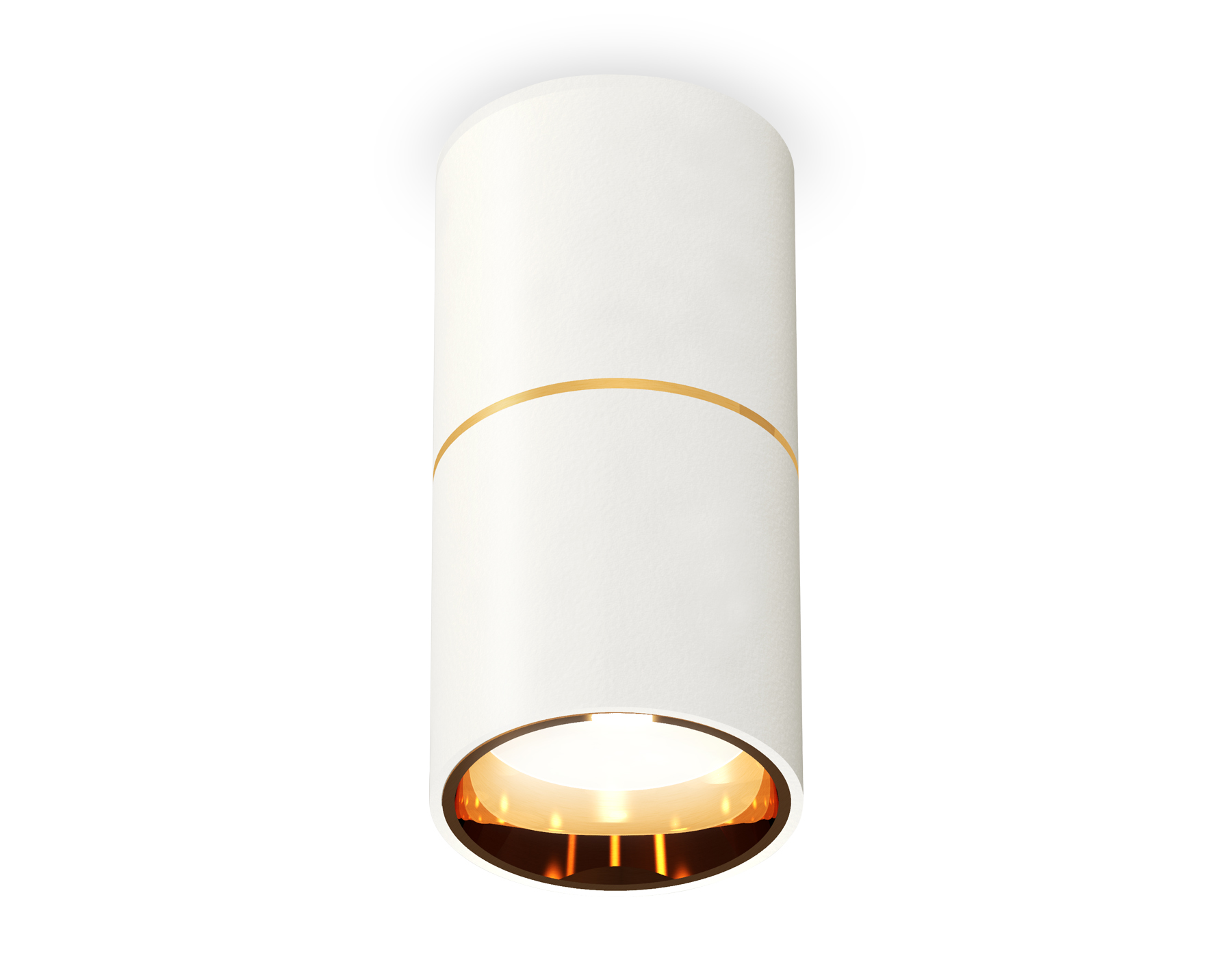 Ambrella Комплект накладного светильника XS6301082 SWH/PYG белый песок/золото желтое полированное MR16 GU5.3 (C6301, A2062, N6113) фото