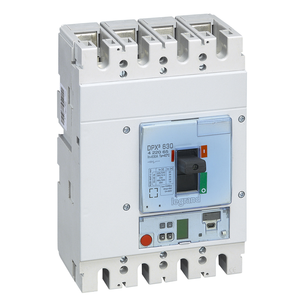Legrand DPX3 630 Автоматический выключатель 4P 630А 36kA/эл.расц.S2. фото