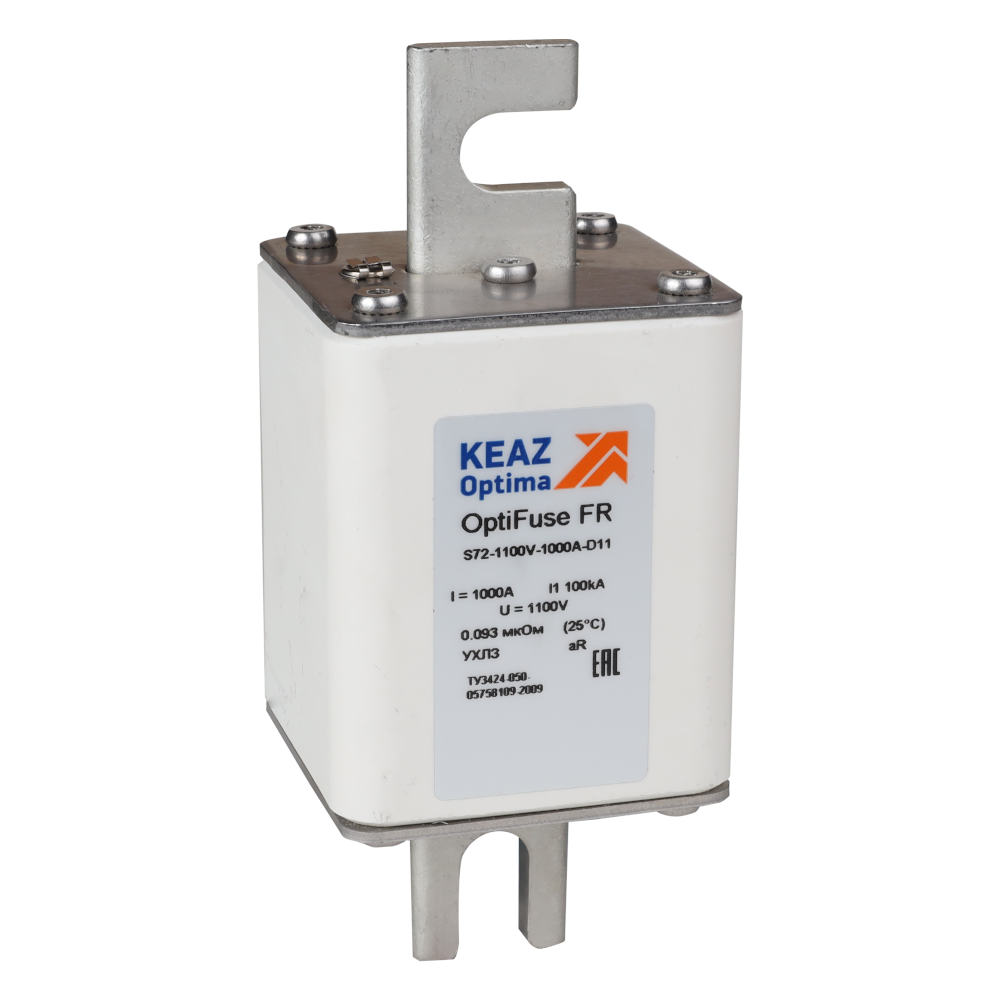КЭАЗ Предохранитель OptiFuse FR-S33-600V-1800A-D08. фото