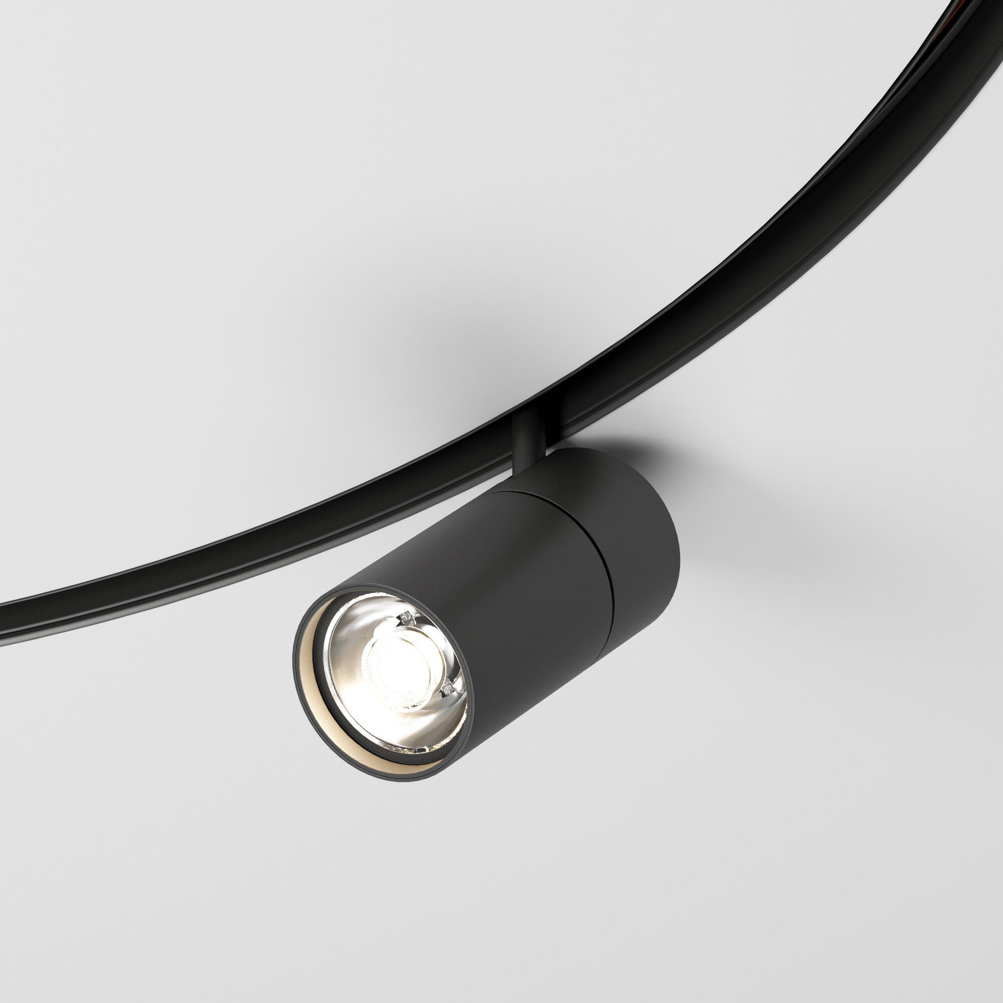 Elektrostandard Slim Magnetic Трековый светильник 20W 4200K Comfi (чёрный) (Ø1200мм) 85190/01 фото