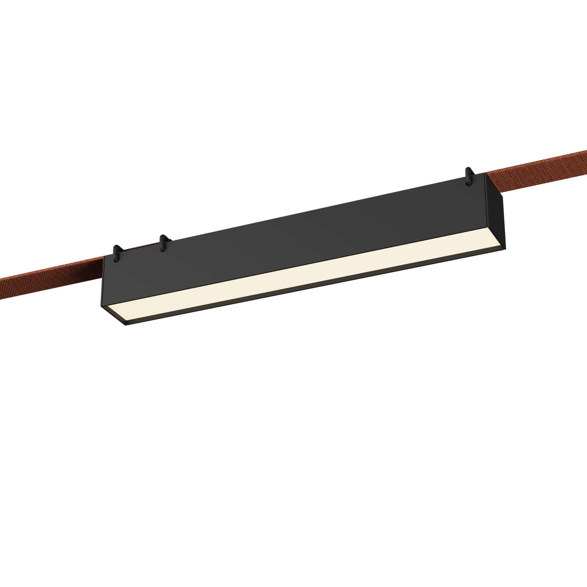 ST LUCE ST456.446.12 Св-к трек. Черный LED 1*12W 4000K 670Lm Ra90 120 IP20 L323xW40xH45 48V фото