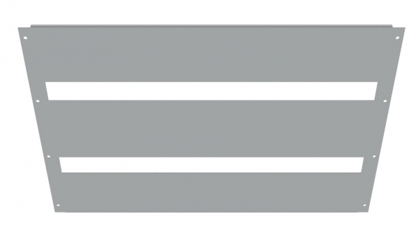 EKF Пластрон FORT высотой 500мм под 2 уровня мод. авт. выкл. для шкафа шириной 600мм (2шт.) PROxima фото