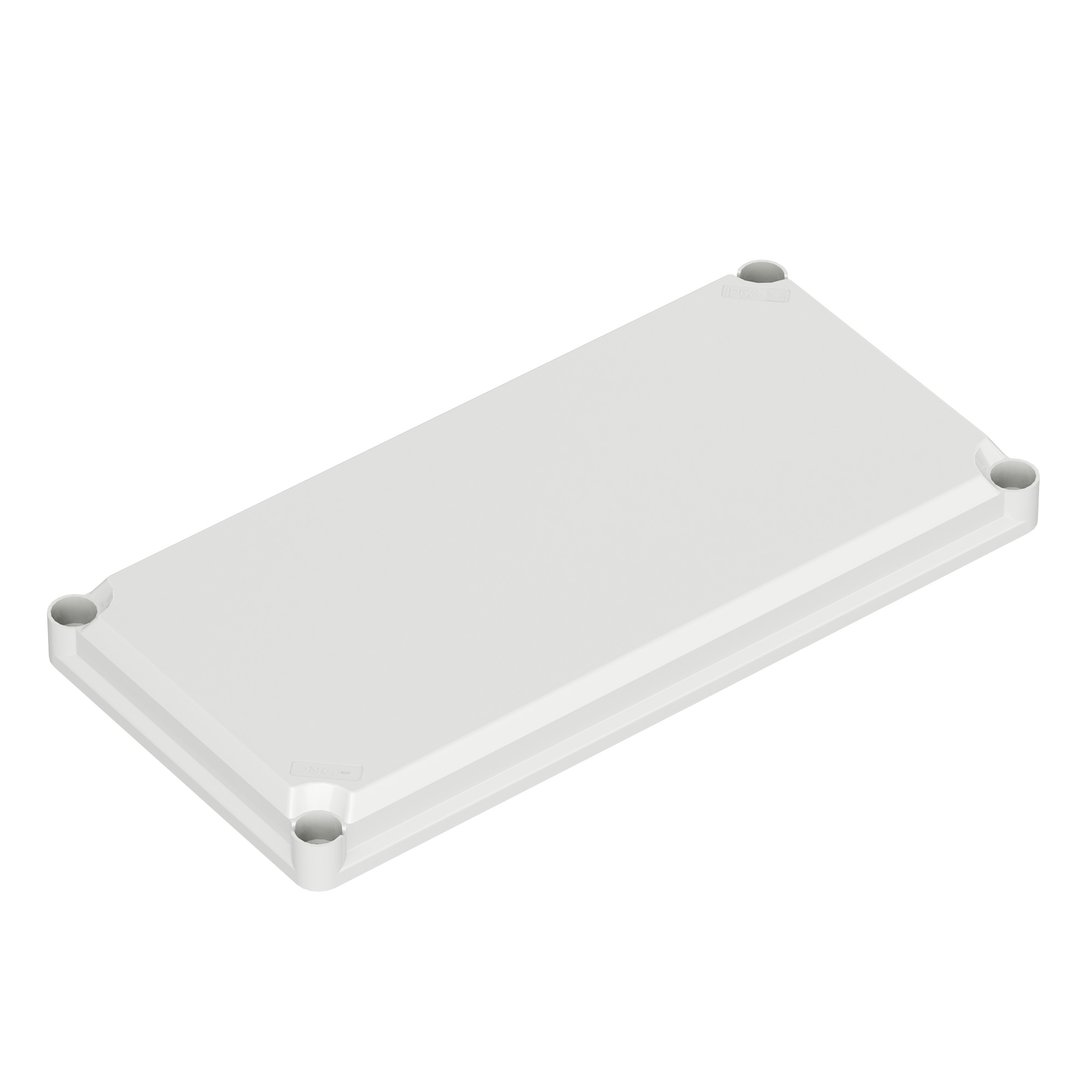 Непрозрачная крышка  высотой 35 мм, для корпуса RAM box 400х200х160 мм фото