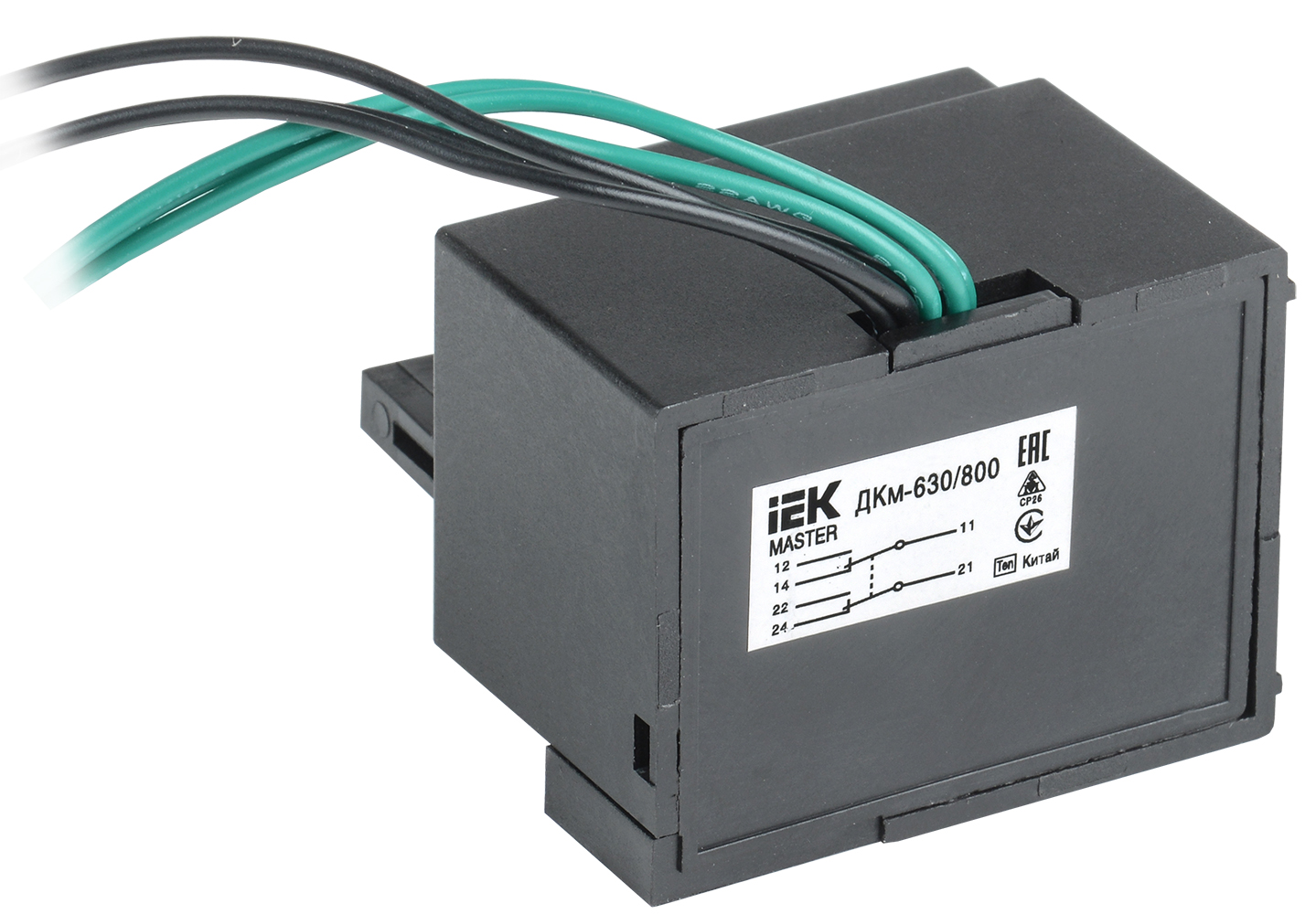 IEK KARAT MASTER Контакт дополнительный ДКм-630/800 (ДКм-40) фото