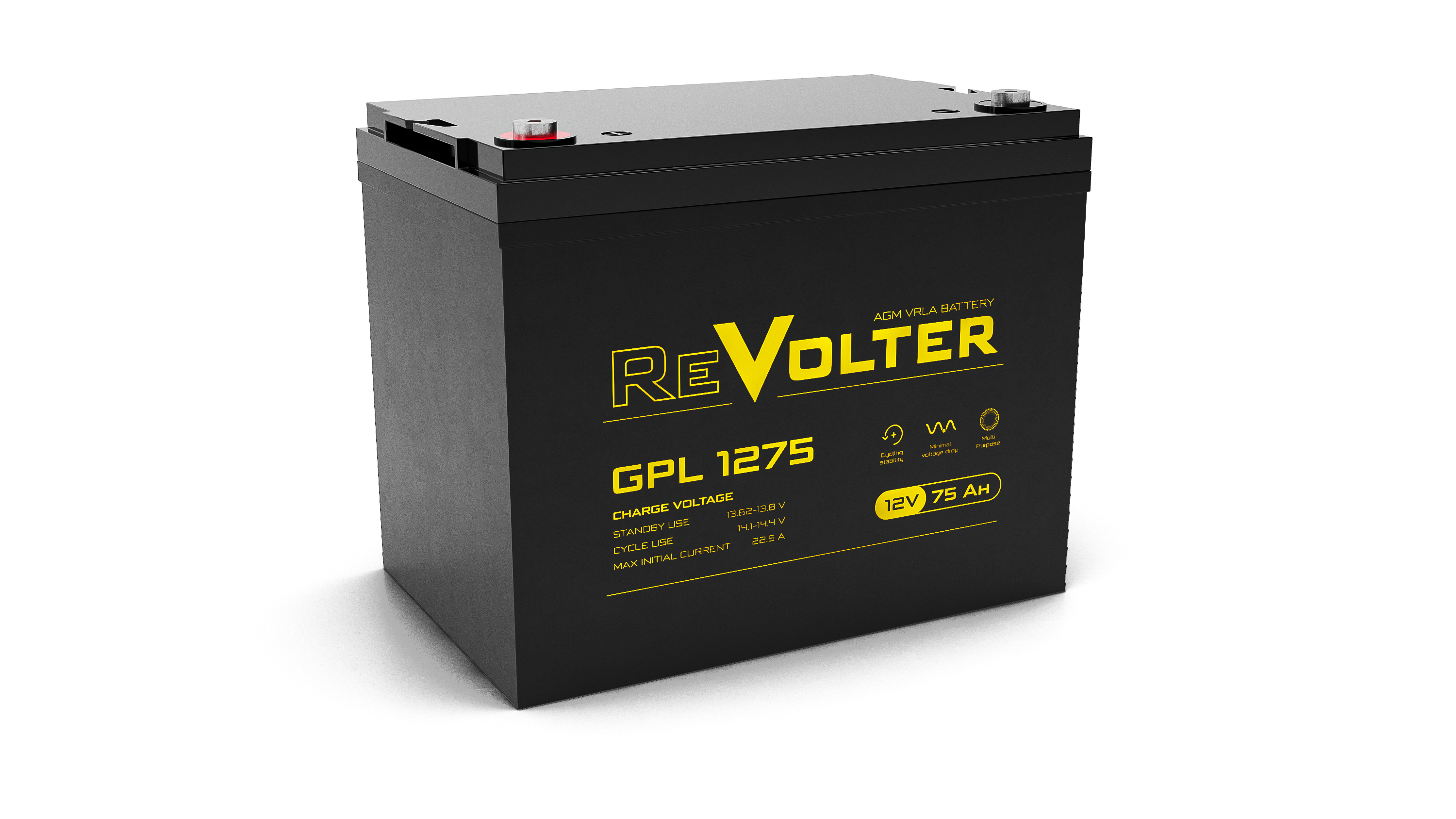 REVOLTER Аккумуляторная батарея GPL 1275 фото