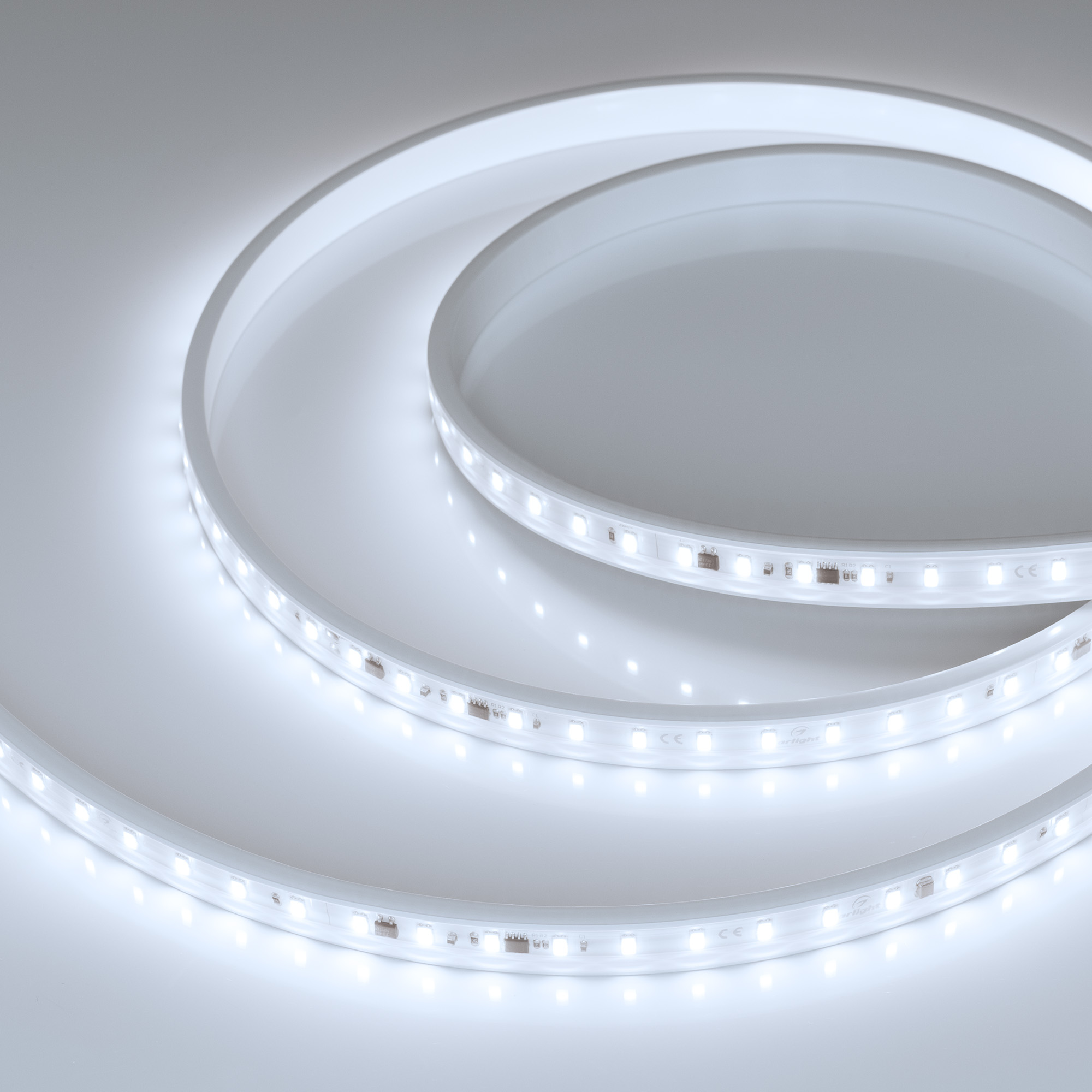 Arlight Лента герметичная ARL-PV-С72-15.5mm 230V White6000 (14 W/m, IP65, 5630, 50m) (14.4 Вт/м, IP65) фото