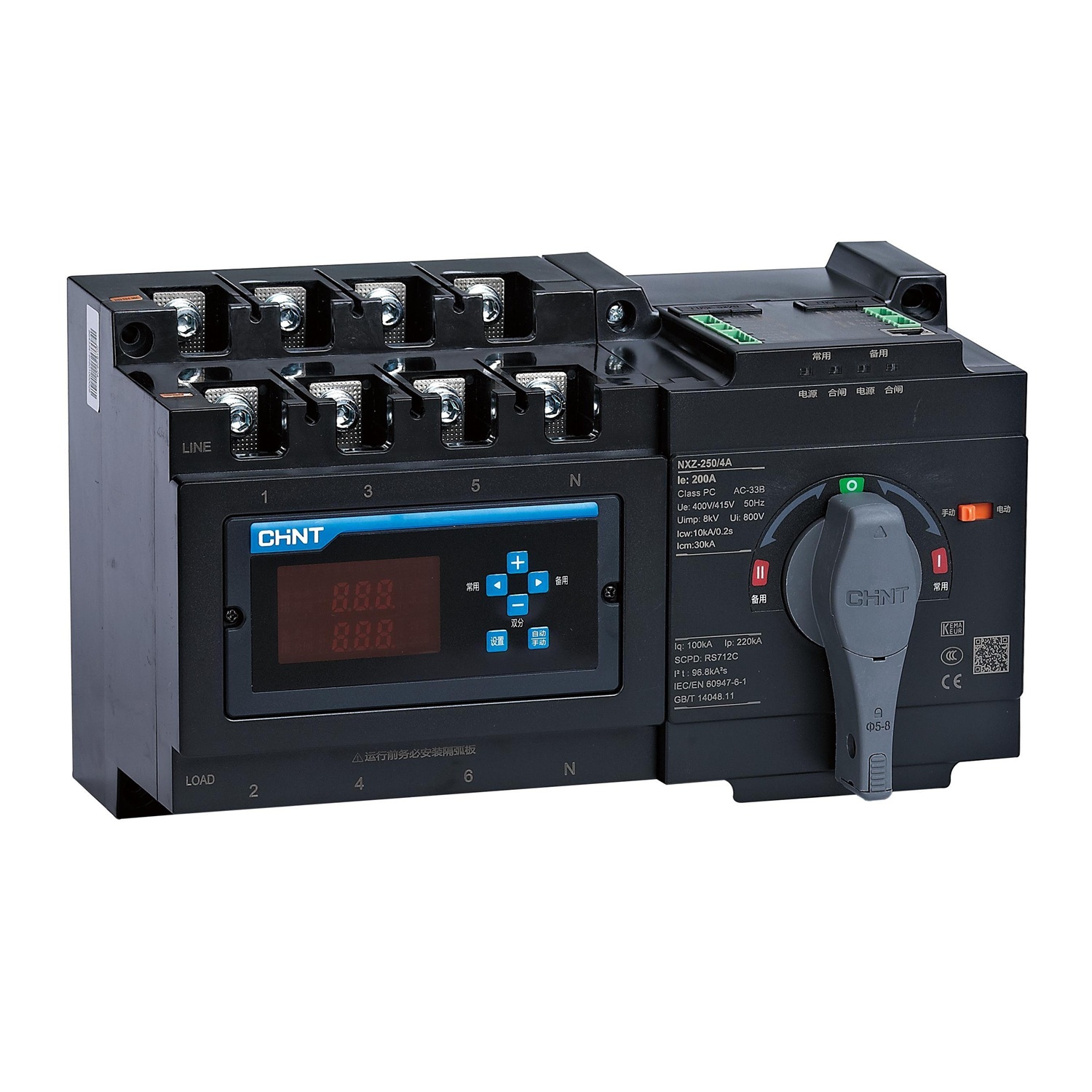 CHINT Устройство автоматического ввода резерва NXZ-250/4B 250A (R) фото