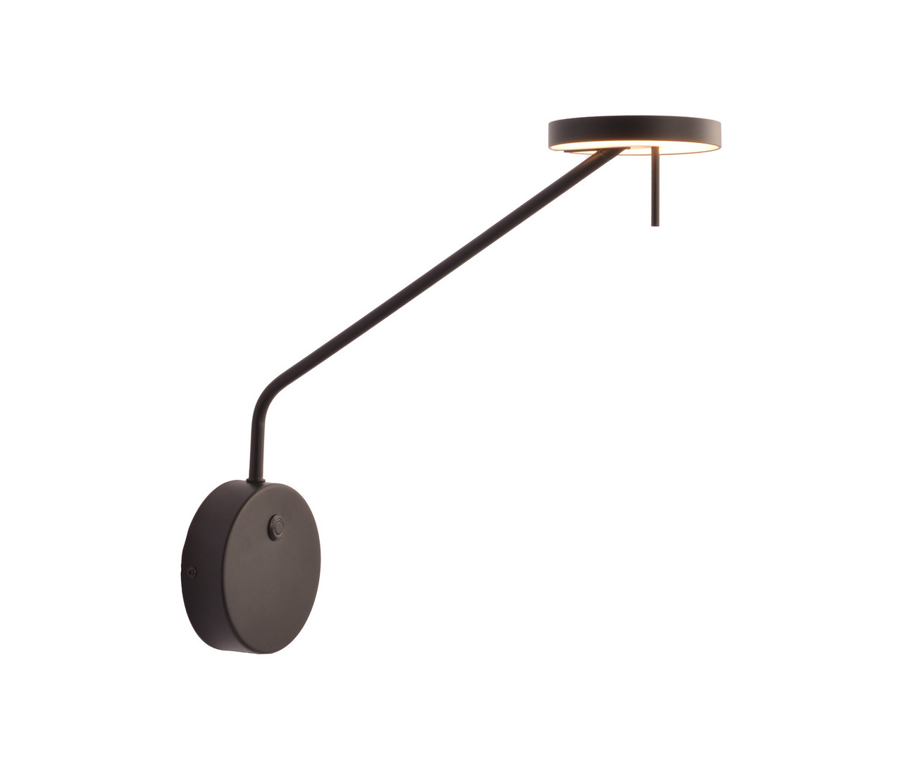 Kink Light 09440-1,19(3000K) Настеный светильник Некси черный w38*36 Led 6W (3000K) фото