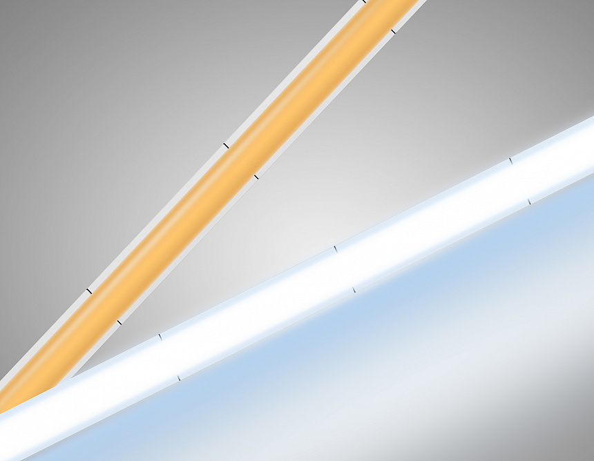 Ambrella Светодиодная лента GS4613 COB 400Led/10W m/ 24V IP20 6500K/ 5m*5mm*2.1mm кратность резки 20mm (2 конт.) фото