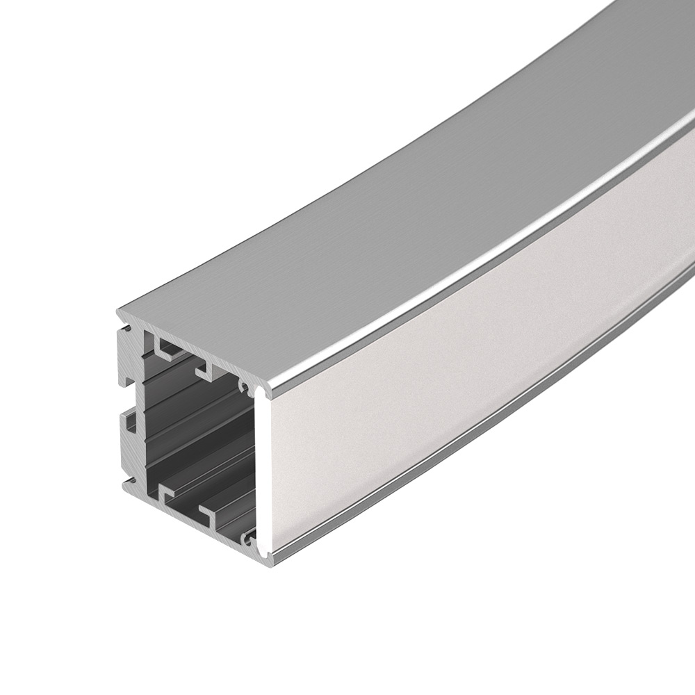 Arlight Профиль SL-ARC-3535-D1500-W90 SILVER (1180мм, дуга 1 из 4) (Алюминий) фото