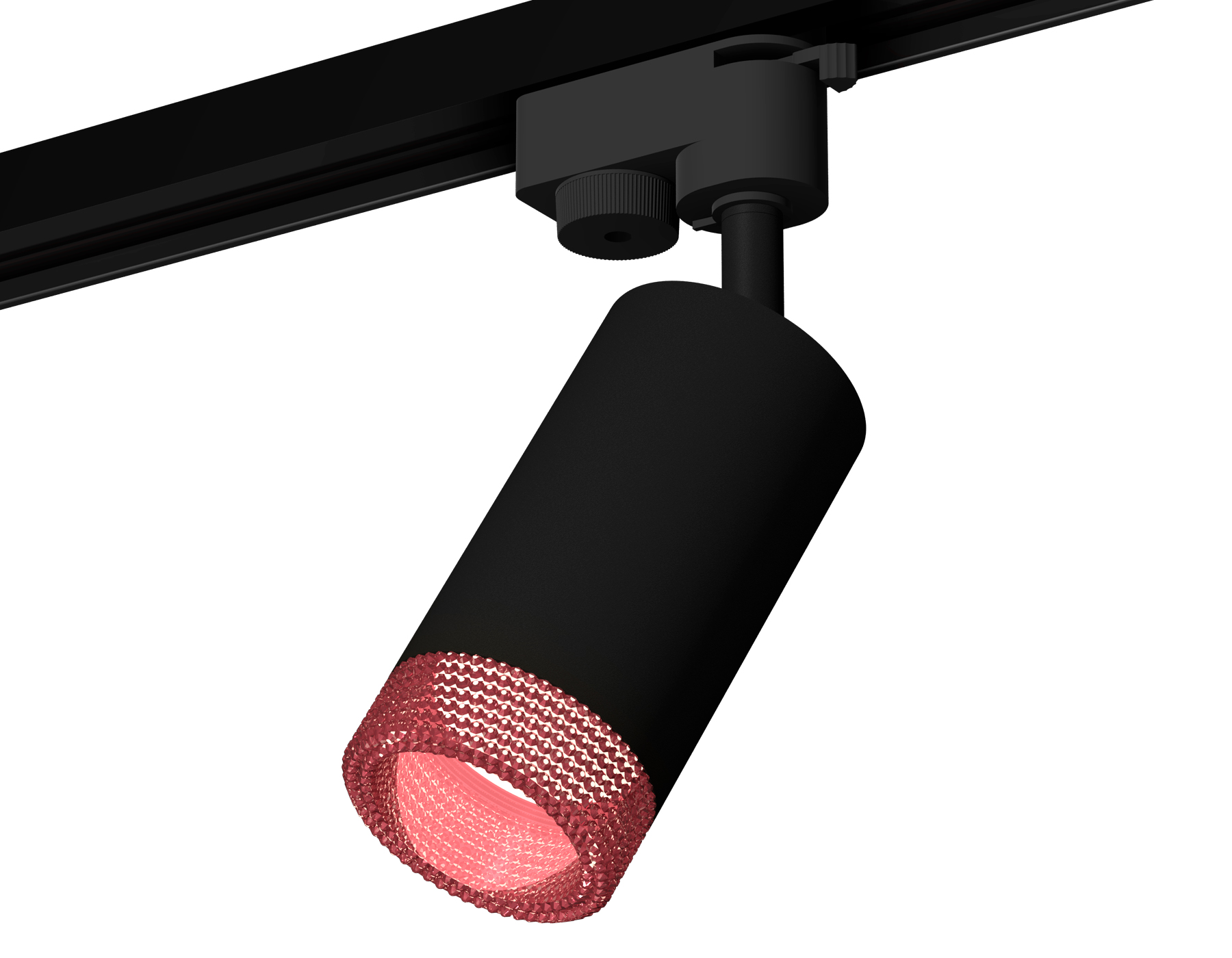 Ambrella Комплект трекового светильника XT6323082 SBK/PI черный песок/розовый MR16 GU5.3 (A2521, C6323, N6152) фото