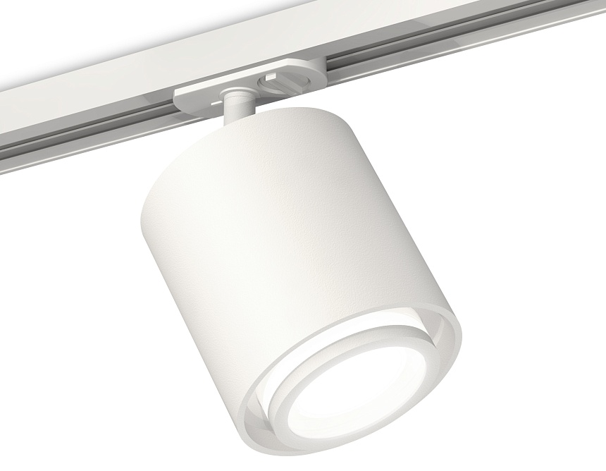 Ambrella Комплект трекового светильника с акрилом XT7722001 SWH/FR белый песок/белый матовый MR16 GU5.3 (A2536, C7722, N7120) фото