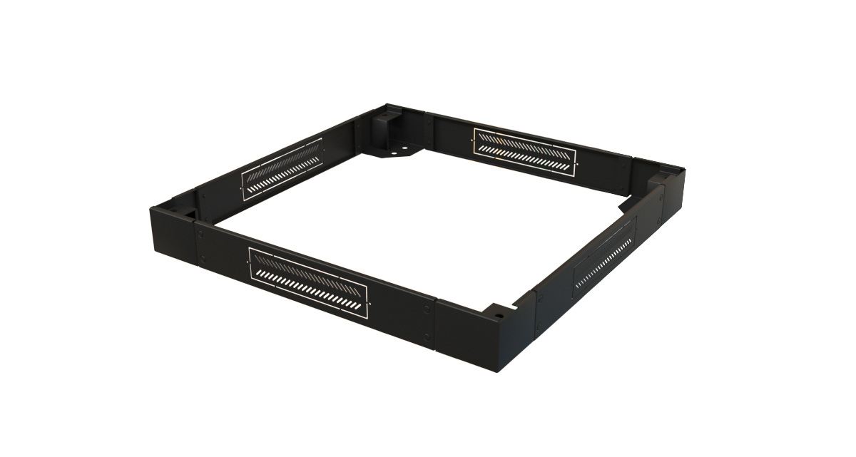 Hyperline TLT2-681-RAL9004 Цоколь 600х800х100мм (ШхГхВ), для шкафов серии TTB, цвет черный (RAL 9004) фото
